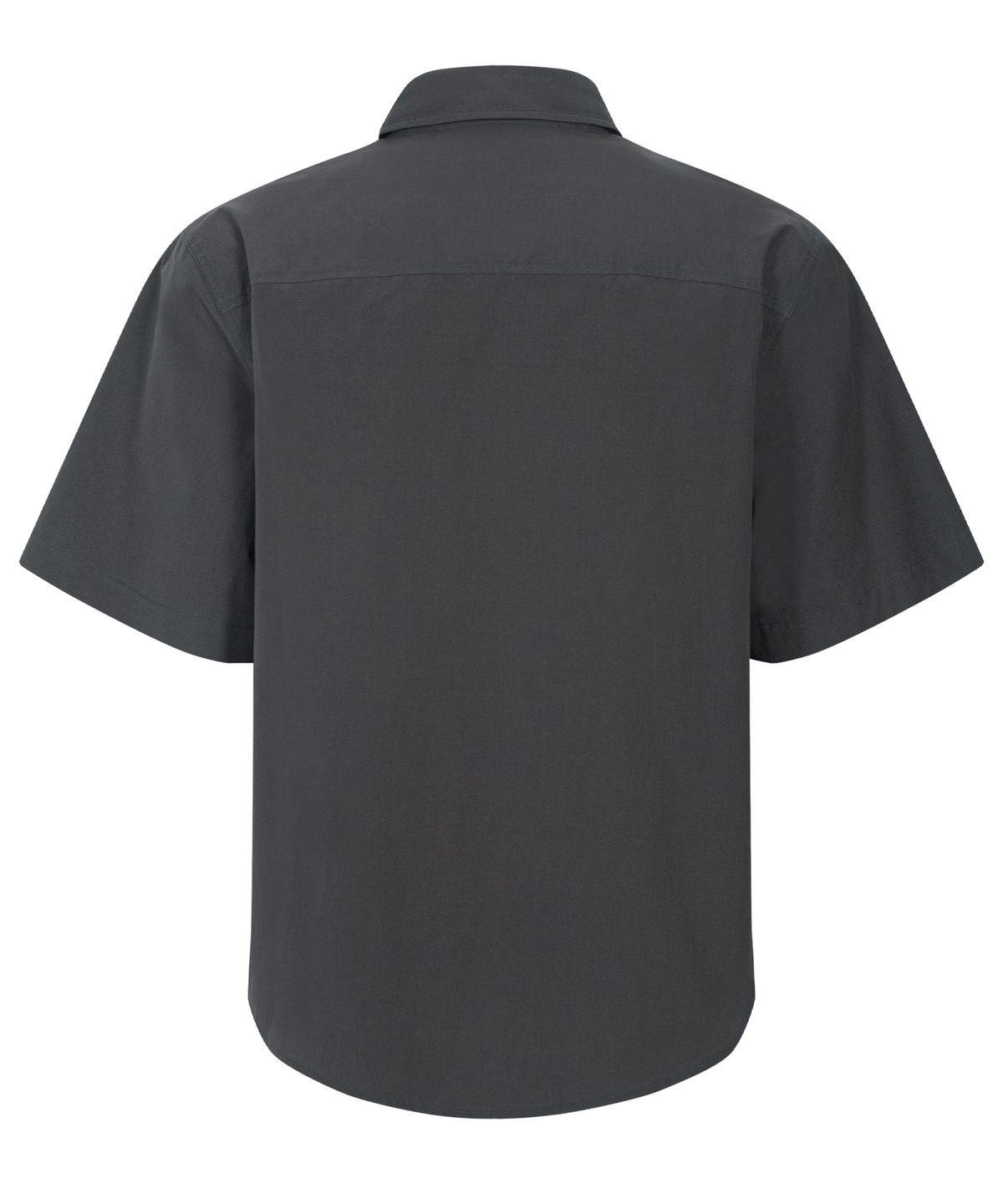 에이치직(H.JIK) Double Collar Cuff-Pocket Shirt - Charcoal
