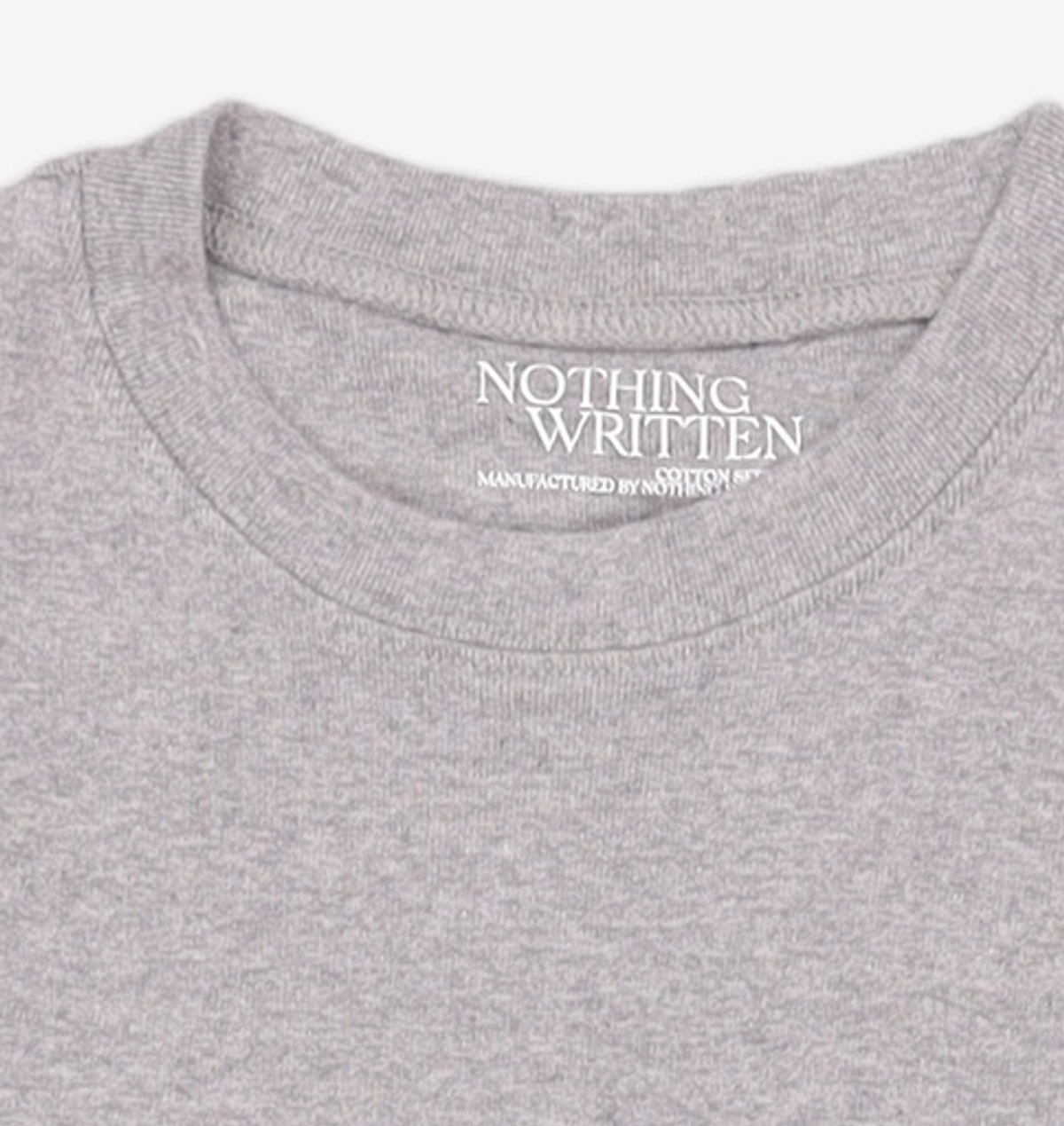 낫띵리튼(NOTHING WRITTEN) 반소매 티셔츠