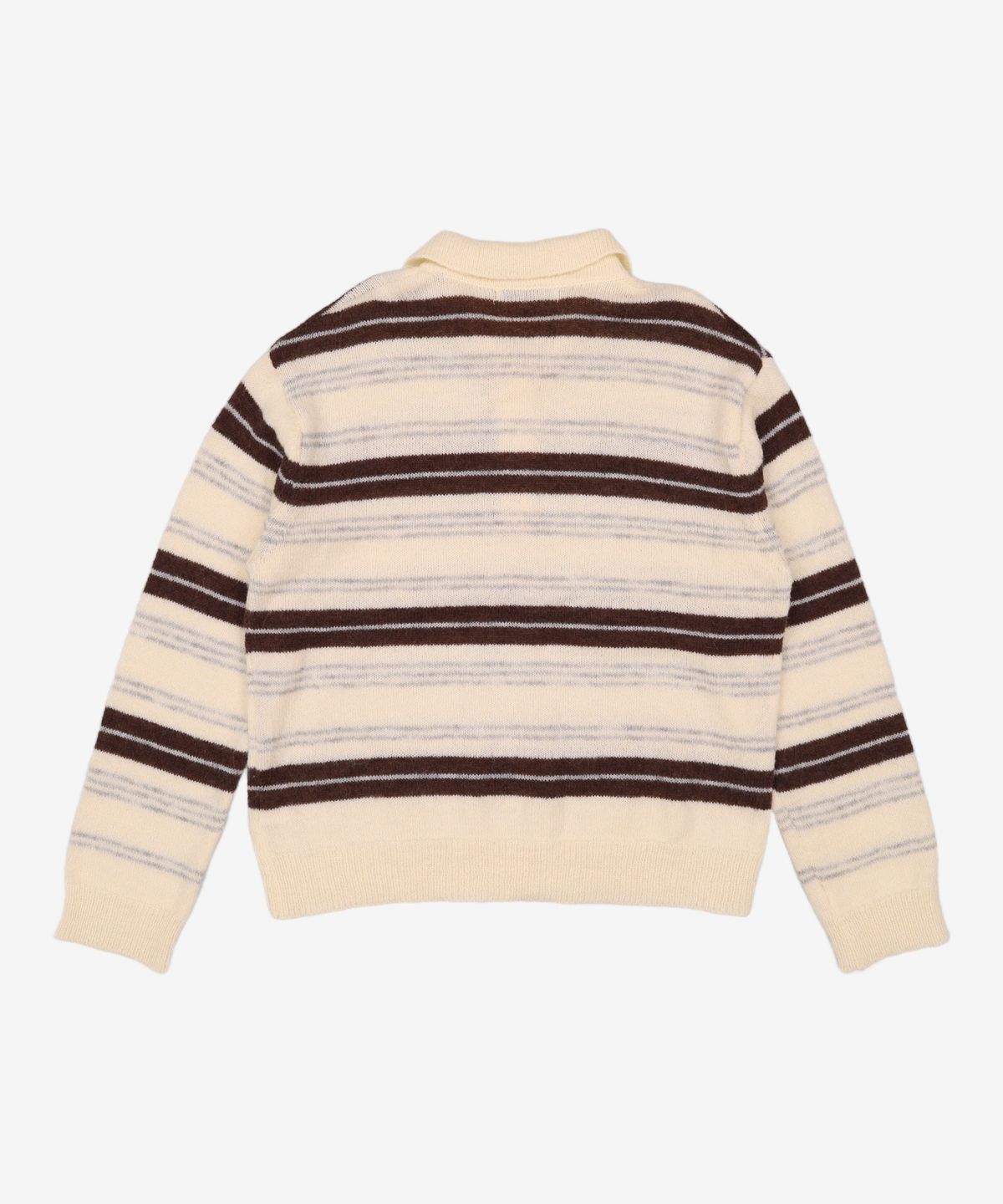 미쏘(MIXXO) 헤어리 스트라이프 카라넥 풀오버 RE KAFV1SS_MIWKAG10QS F
