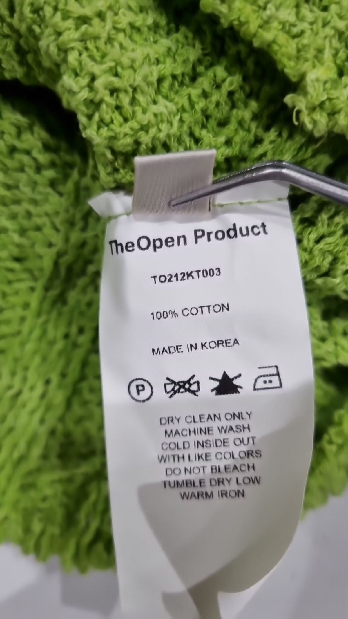 더오픈프로덕트(TheOpen Product) 니트/스웨터 OS