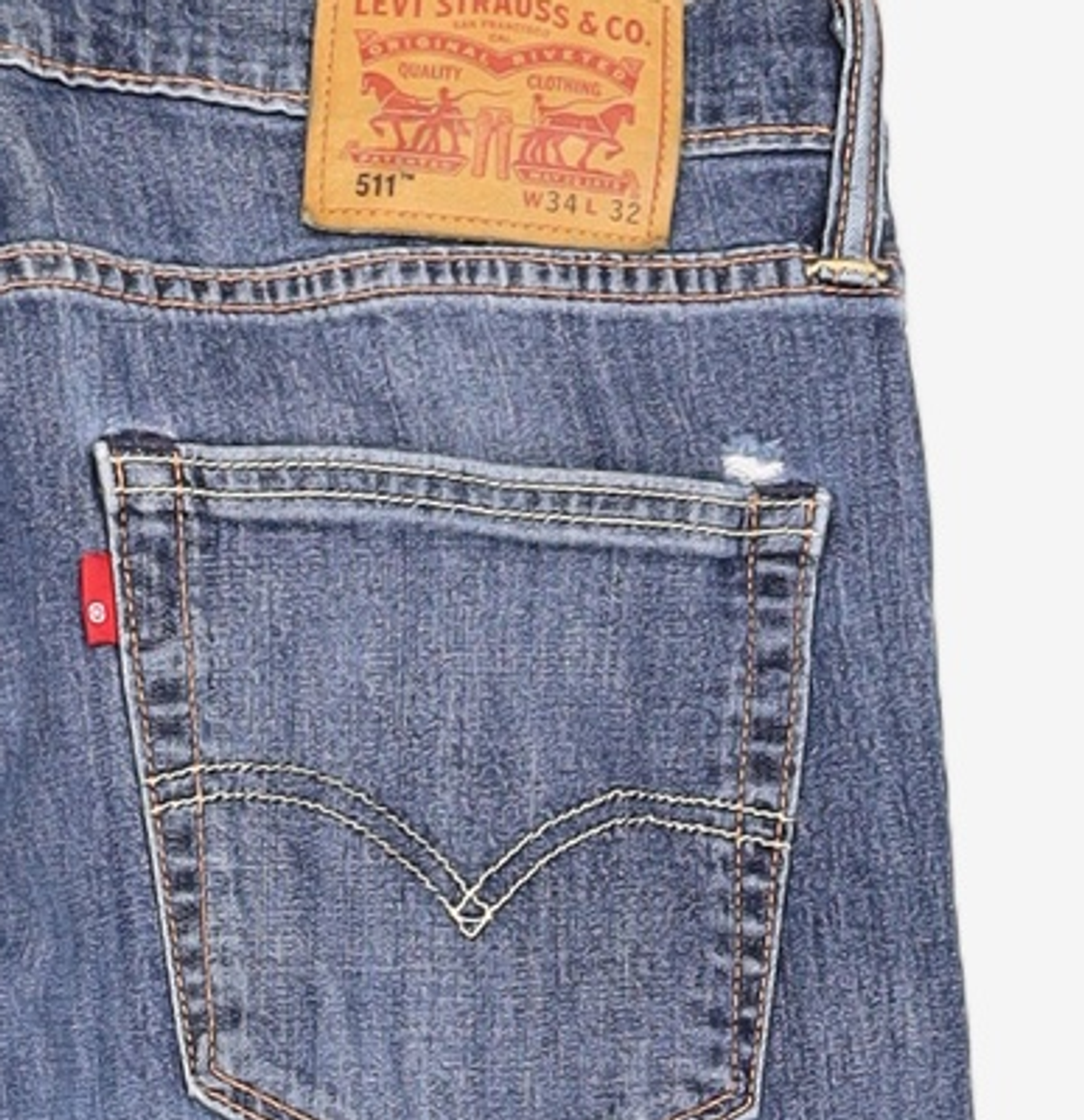 리바이스(LEVI'S) 청/데님 팬츠 W34/L32