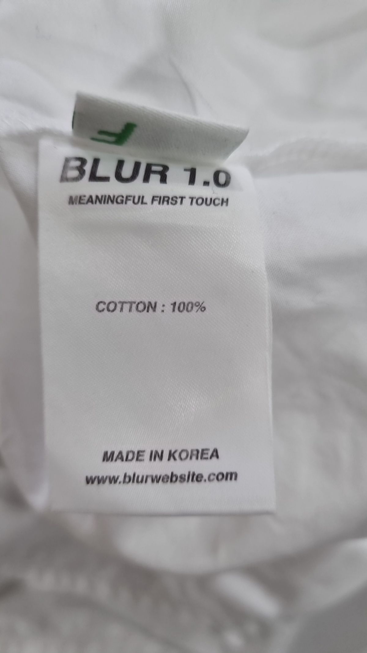 블러(BLUR) 캐주얼 셔츠 FREE