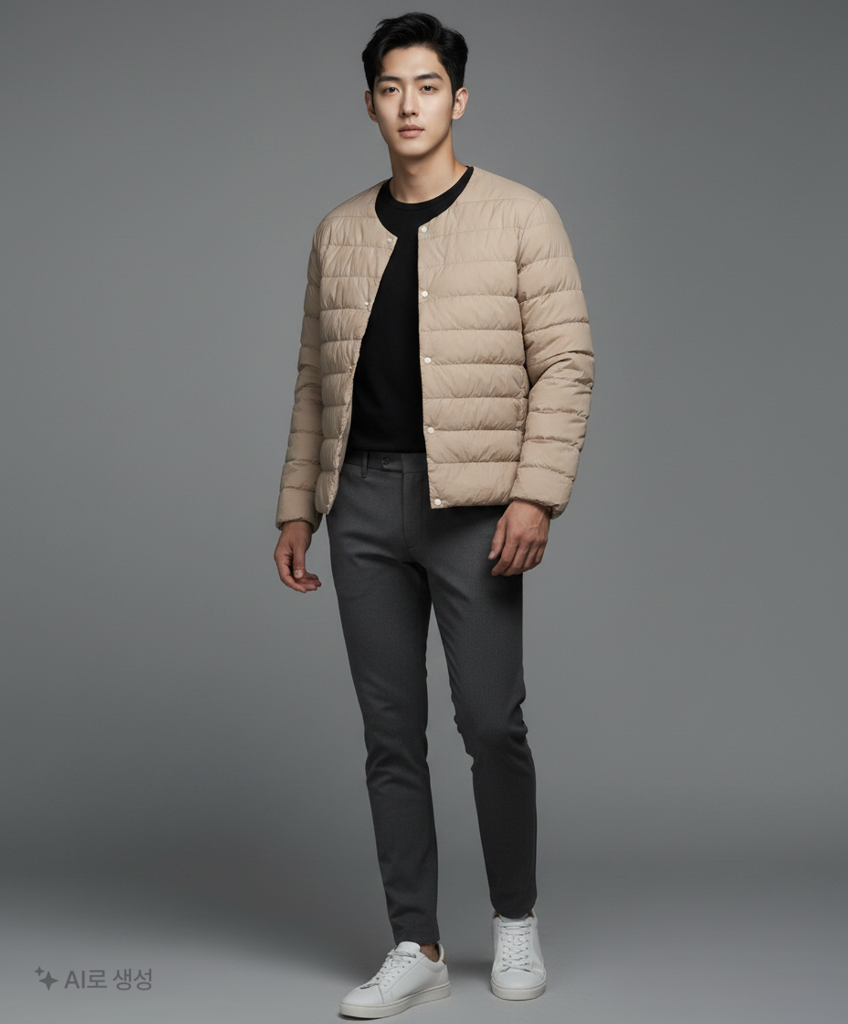 무인양품(MUJI) 숏 패딩/숏 헤비 아우터 XL