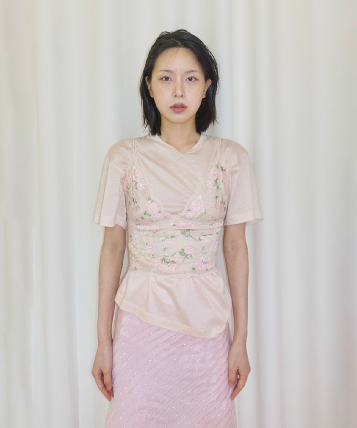 누아누(NUUANU) Lumi Tee_Peach