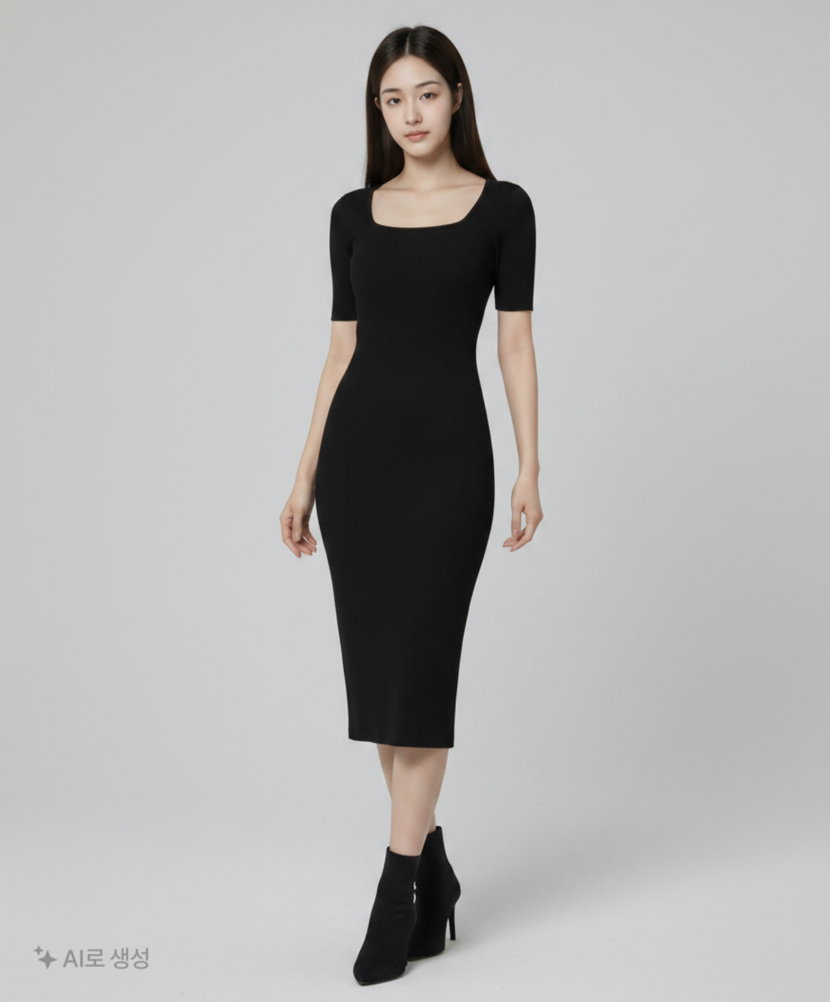 자라(ZARA) 미디 원피스 S