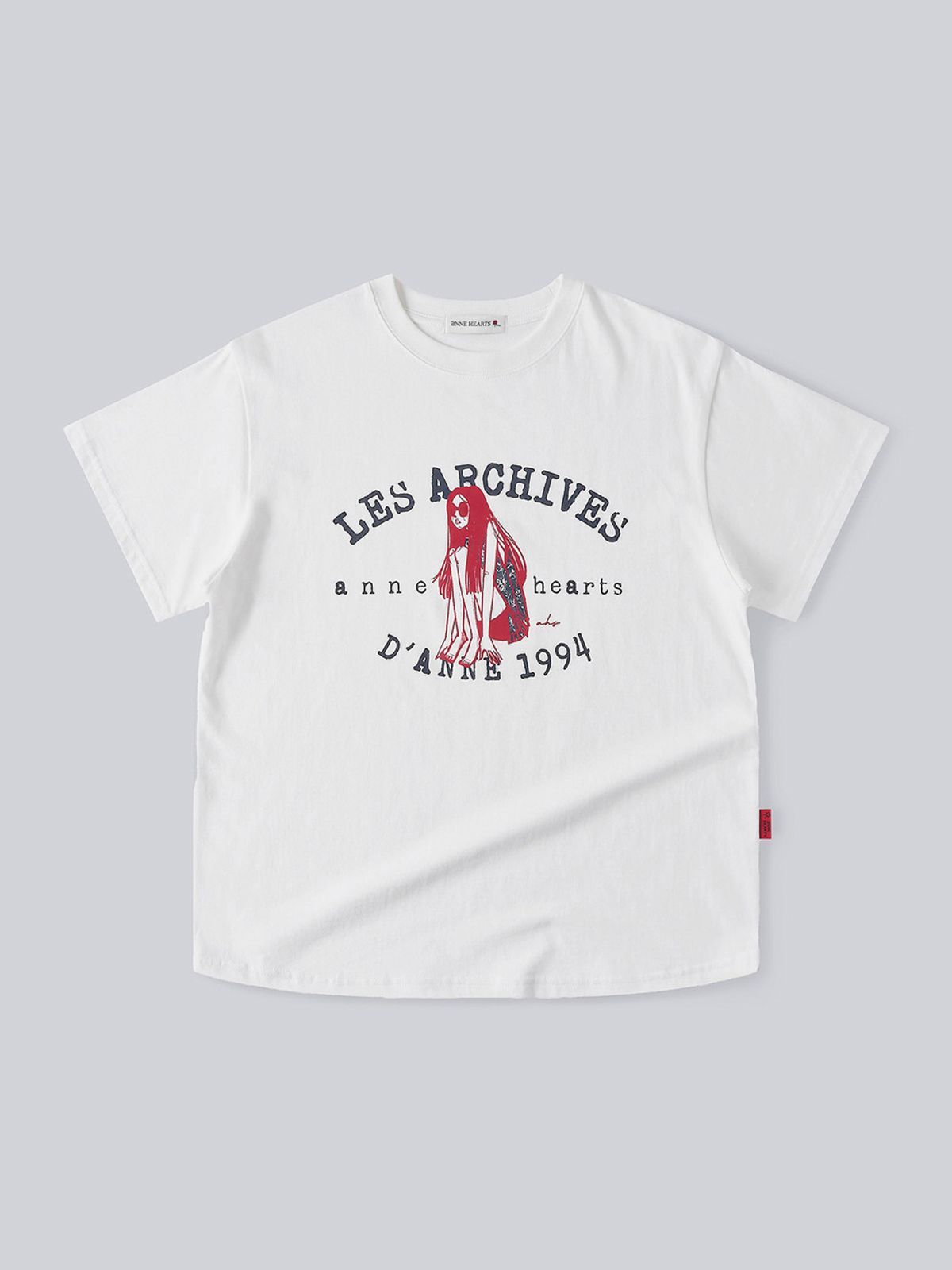 앤하츠(ANNEHEARTS) 1994 Girl Archive Graphic Tee_IVORY
