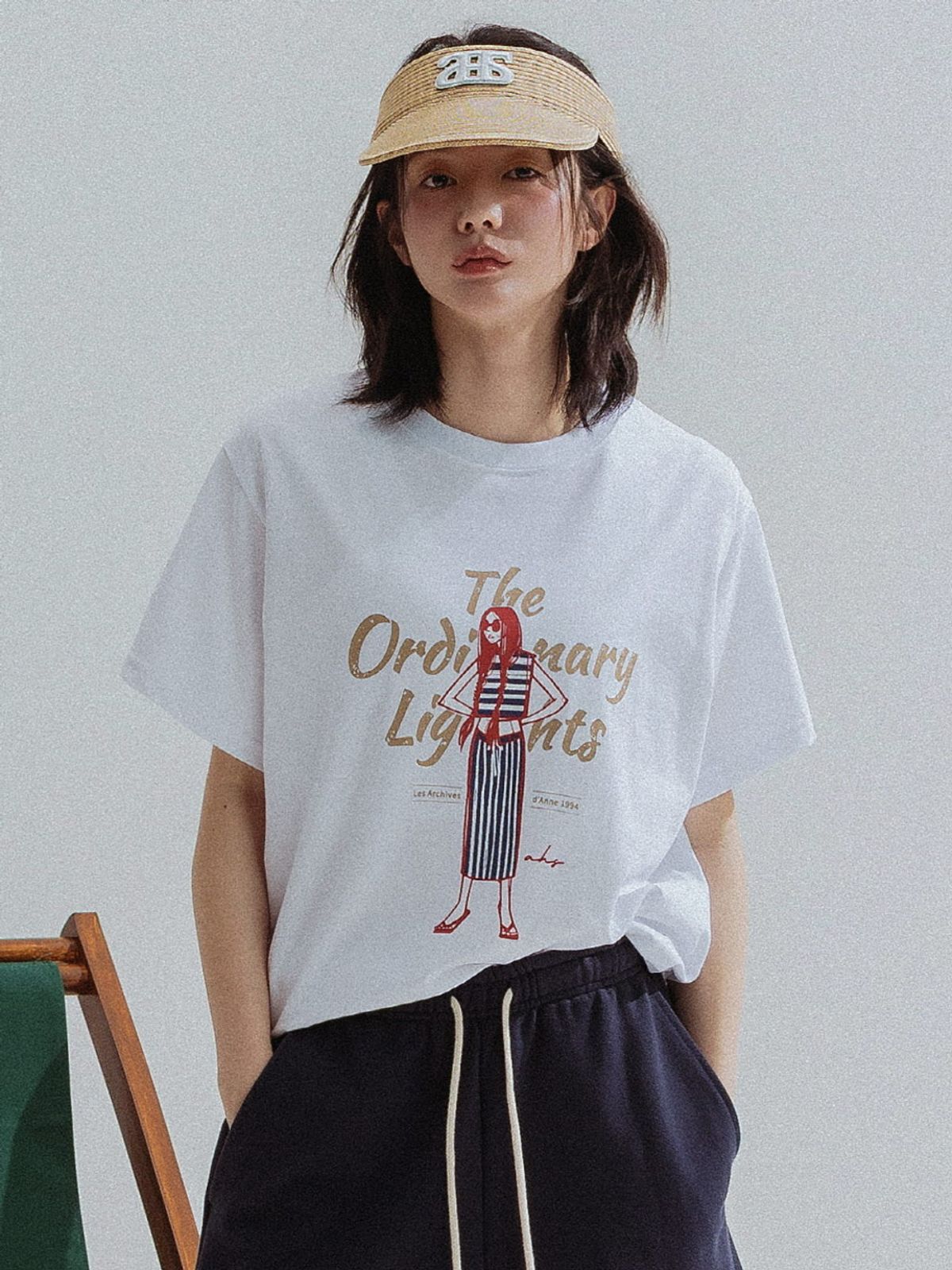 앤하츠(ANNEHEARTS) Ordinary Girl Tee_WHITE