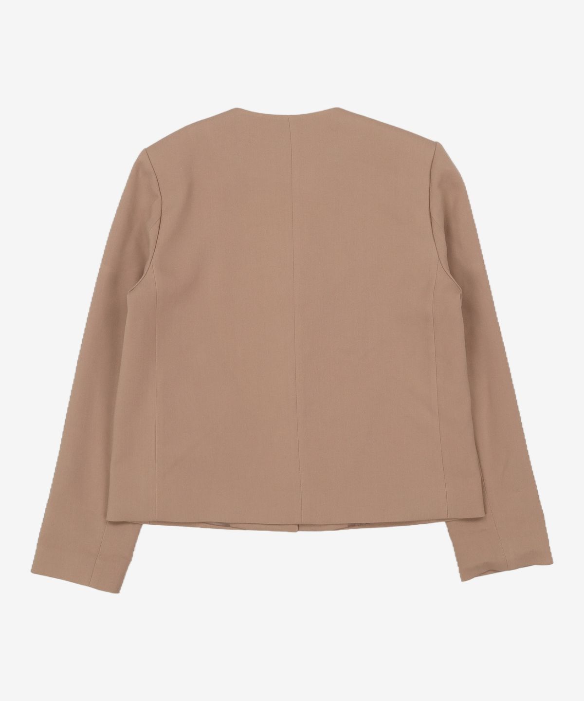 미쏘(MIXXO) 라운드넥 일자핏 싱글 숏자켓 MIWJKBT11B S