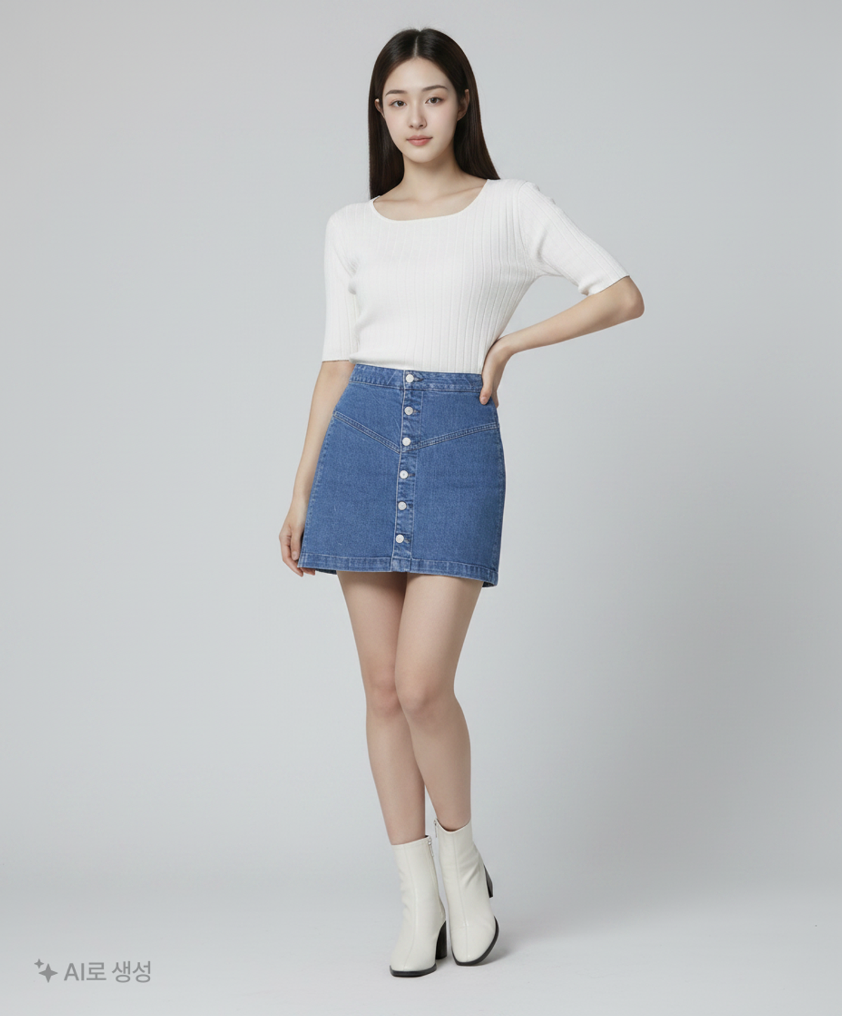 캘빈클라인 진(CALVIN KLEIN JEANS) 미니스커트 W26