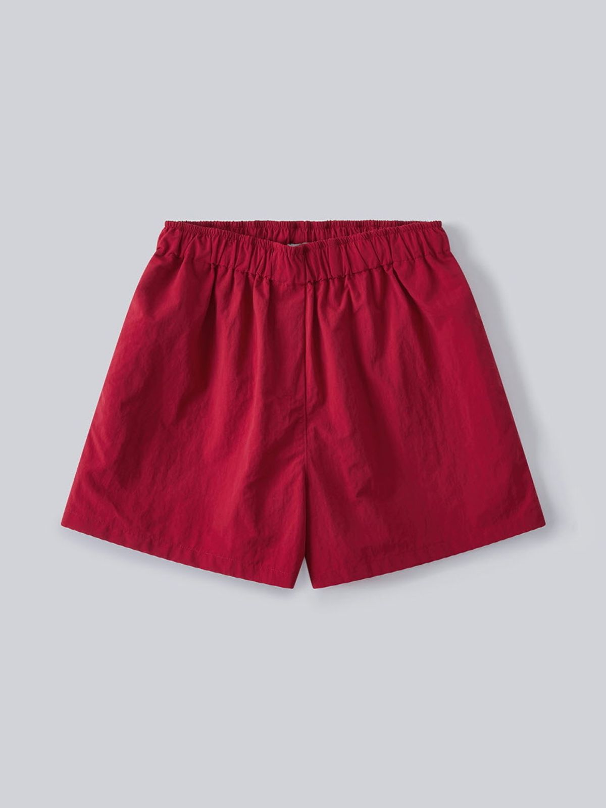 앤하츠(ANNEHEARTS) Side Lace Nylon Shorts_RED