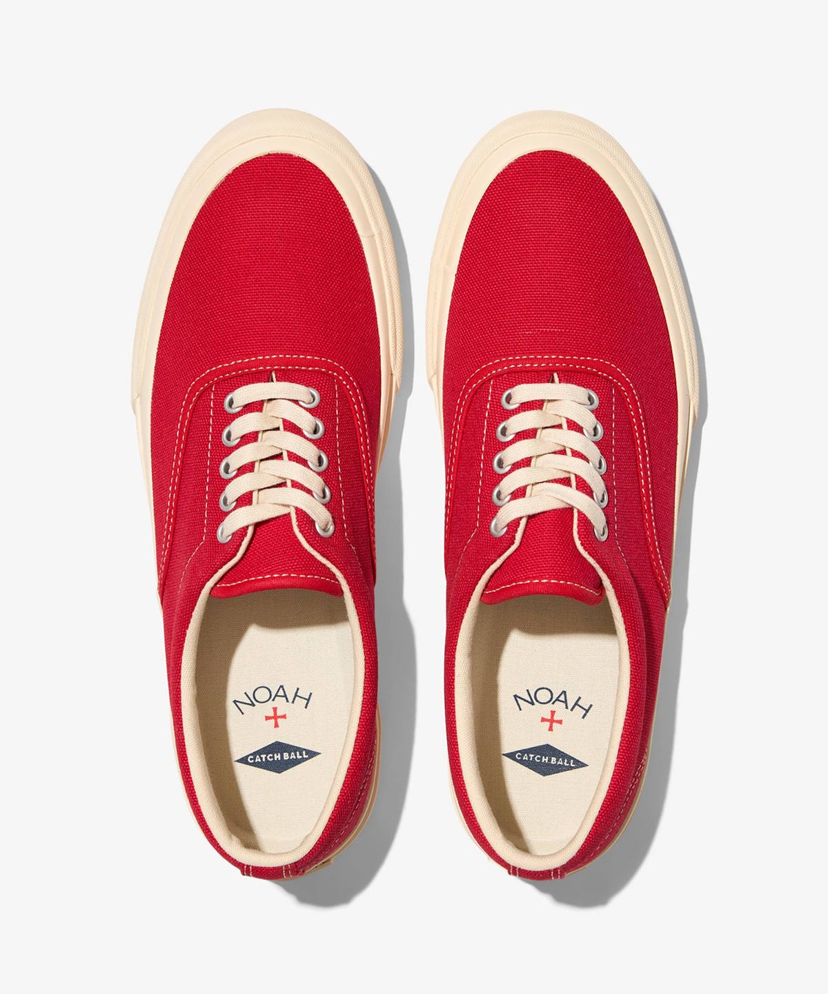 노아(NOAH) (U) 캐치볼 D-02 스니커즈 레드 CATCH BALL D-02 SNEAKER RED