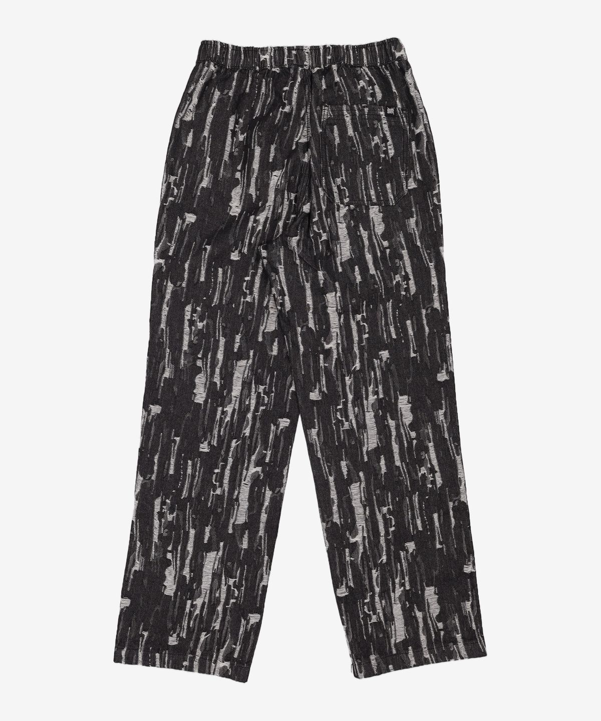 브라운브레스(BROWNBREATH) TAG DAMAGE BANDING PANTS - BLACK M