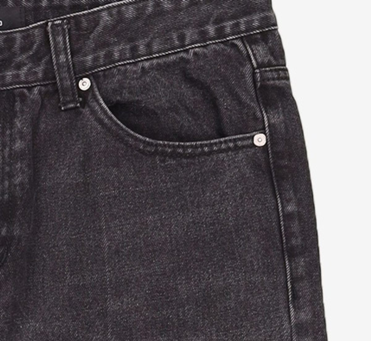 86로드(86ROAD) BLACK NORMAL CHIP / CROP TAPERED 34