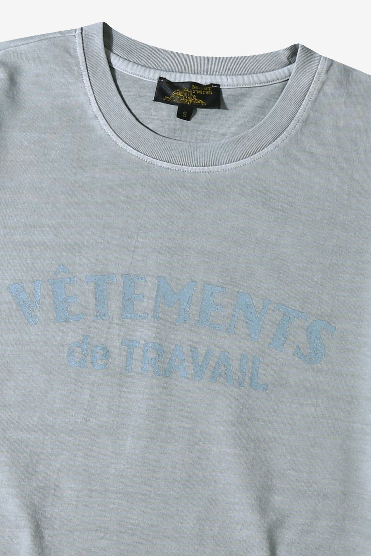 르몽생미셸(LE MONT ST MICHEL) Vintage Washed Unisex T-shirts_Green