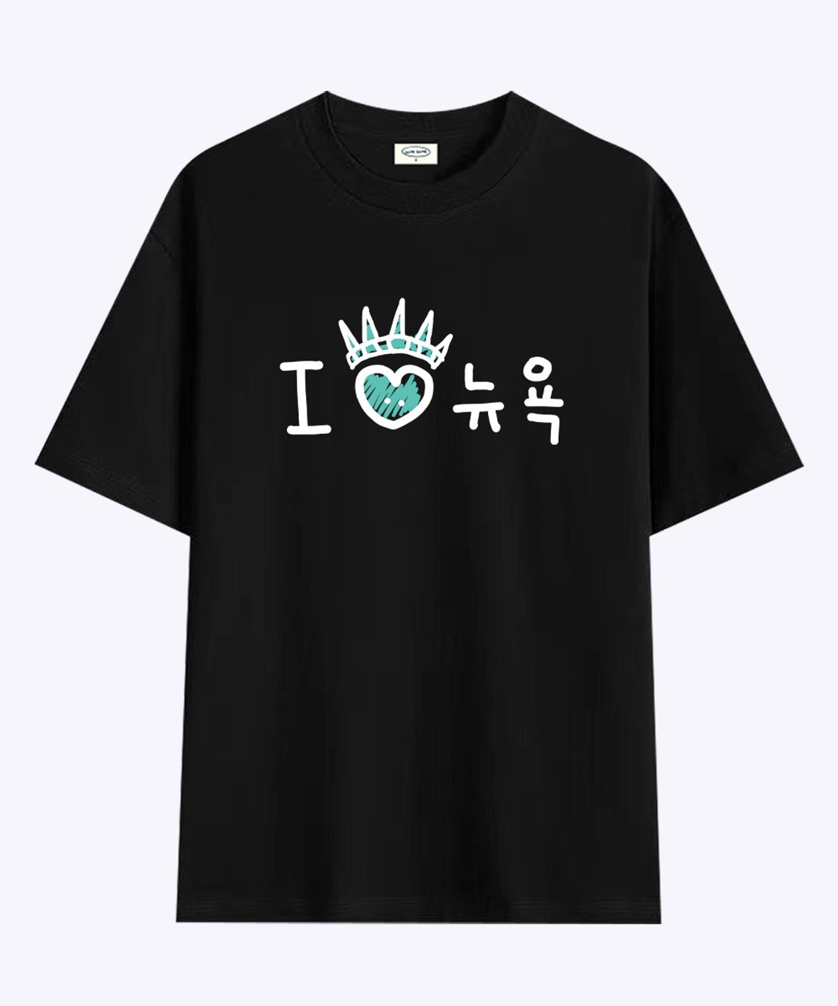 위드썸(WITHSOME) 러브포맷 아이러브 뉴욕 티셔츠