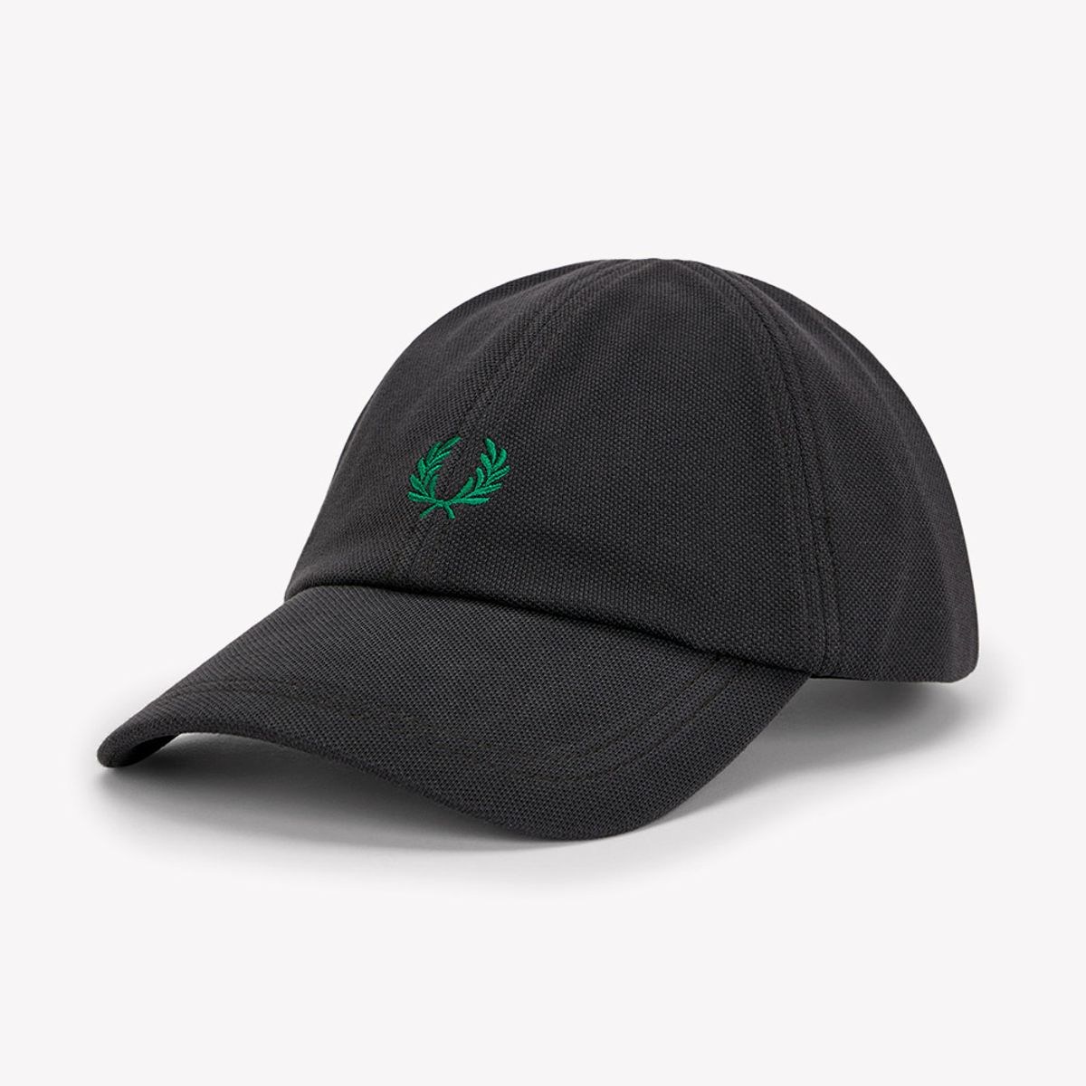 프레드페리(FRED PERRY) 피케 클래식 캡 - 앵커그레이/스포츠그린 CFPU2612295-43C