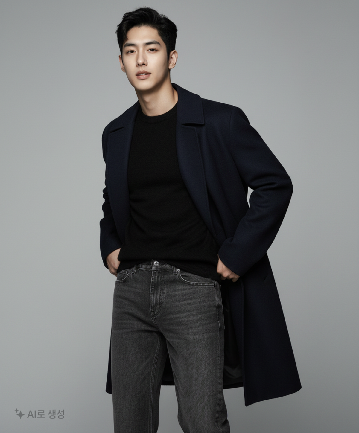 스파오(SPAO) 청/데님 팬츠 80