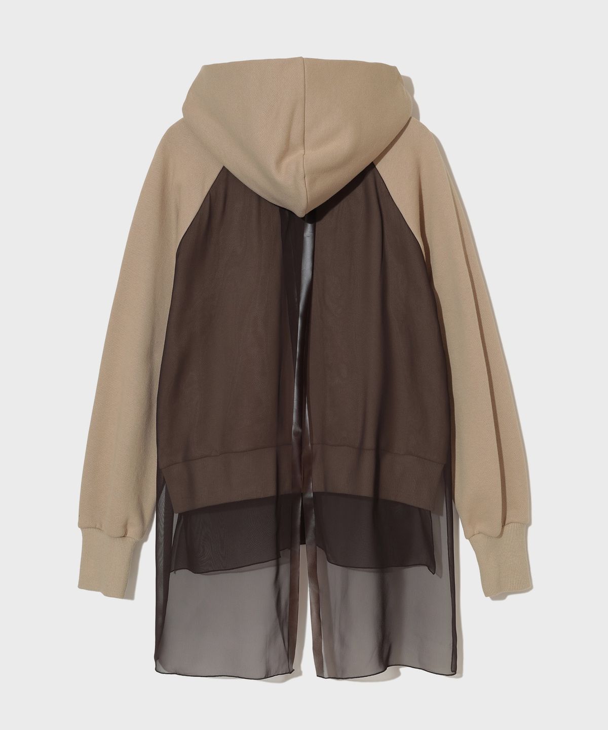 언더커버(UNDERCOVER) (W) 후드집업 베이지 UP2F1803-2 ZIP HOODIE BEIGE