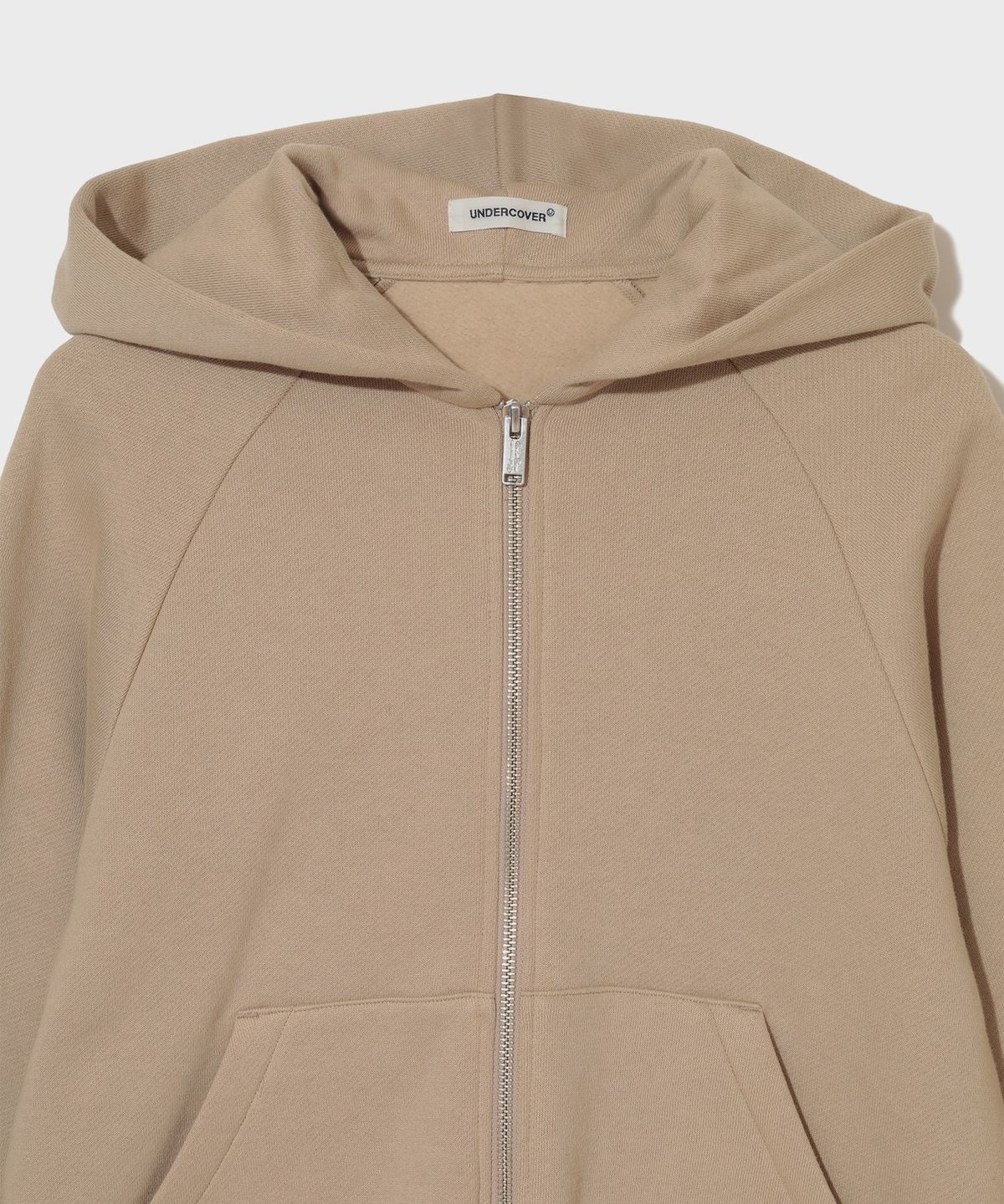 언더커버(UNDERCOVER) (W) 후드집업 베이지 UP2F1803-2 ZIP HOODIE BEIGE