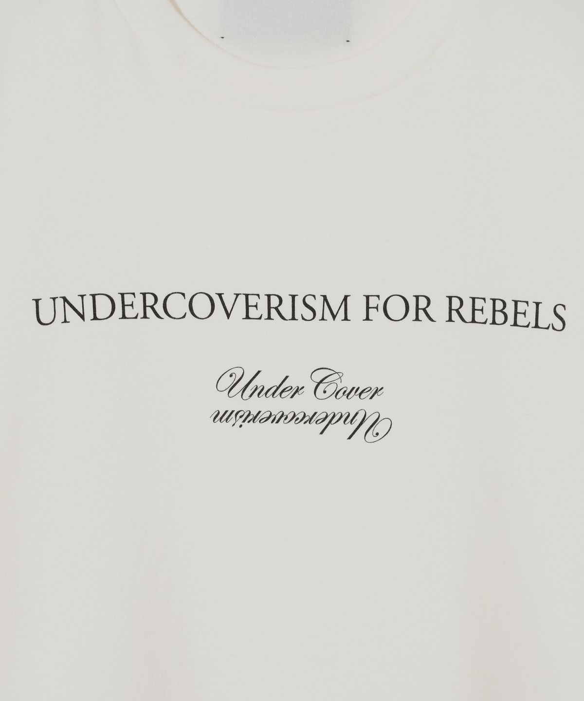 언더커버(UNDERCOVER) (M) 티셔츠 오프 화이트 UP2F4803 T-SHIRT OFF WHITE