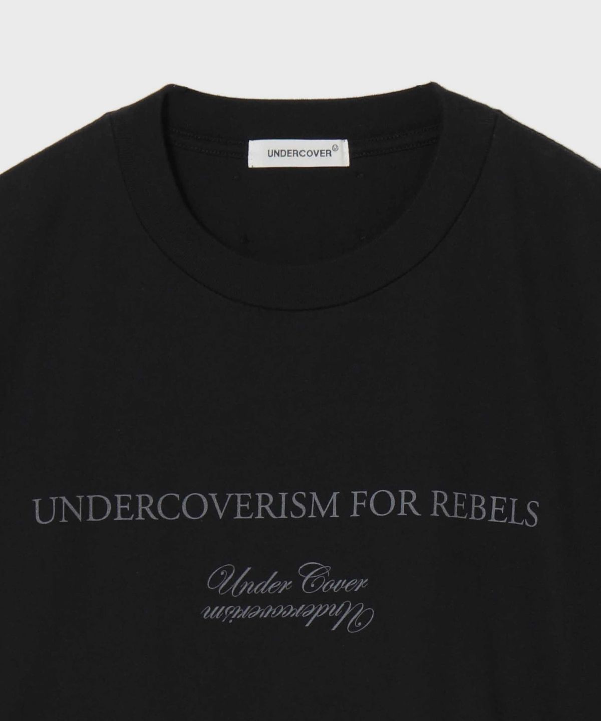 언더커버(UNDERCOVER) (M) 티셔츠 블랙 UP2F4803 T-SHIRT BLACK