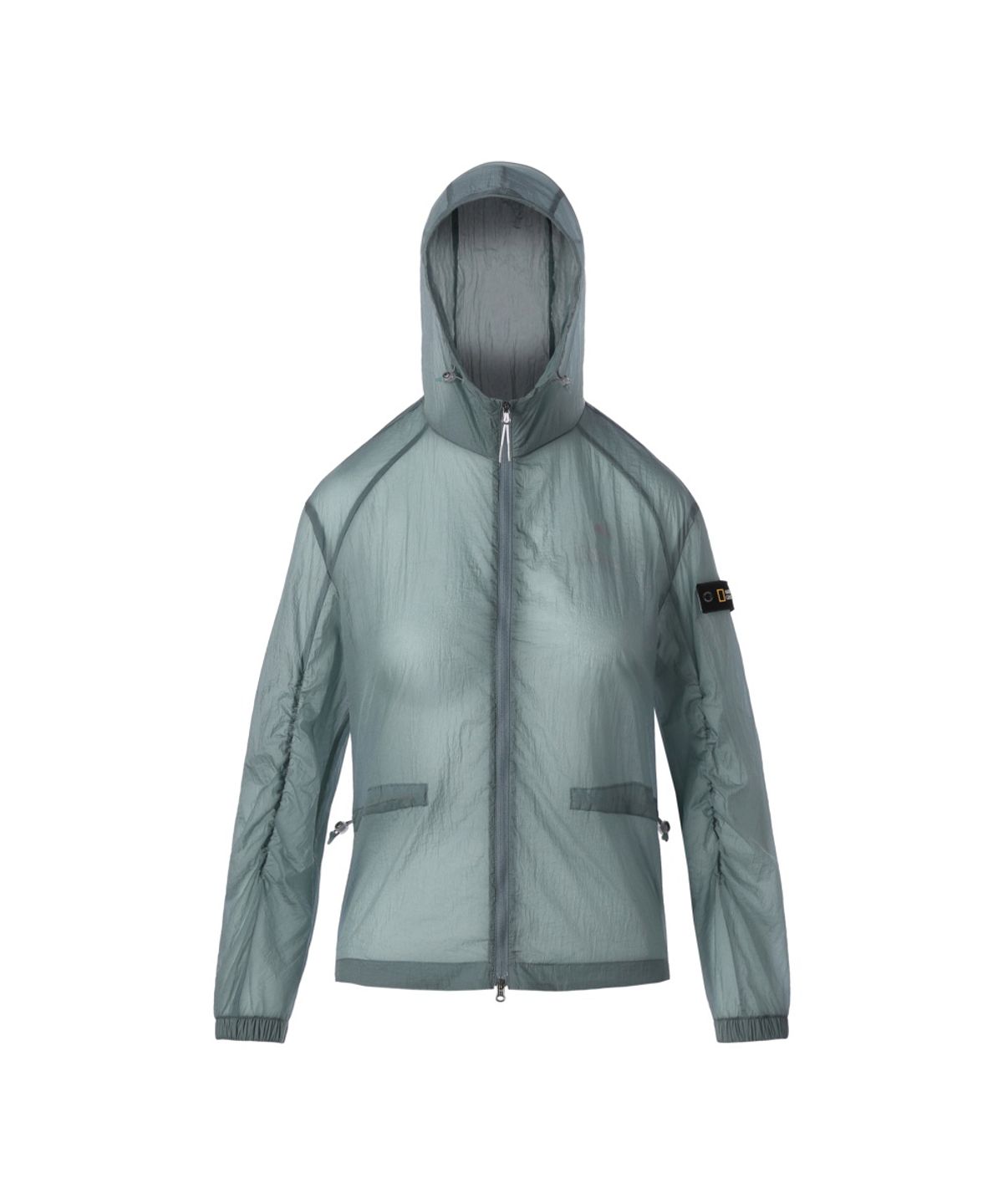 내셔널지오그래픽(NATIONALGEOGRAPHIC) [K-HERITAGE] 여성 십장생도 바람막이  LIGHT KHAKI N262WJP622