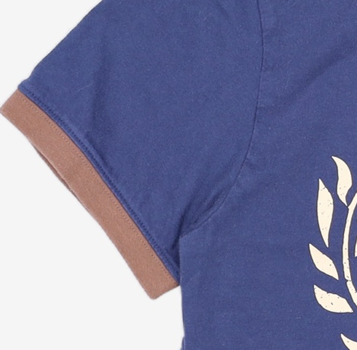 브라운브레스(BROWNBREATH) W EMBLEM RINGER TEE - NAVY M