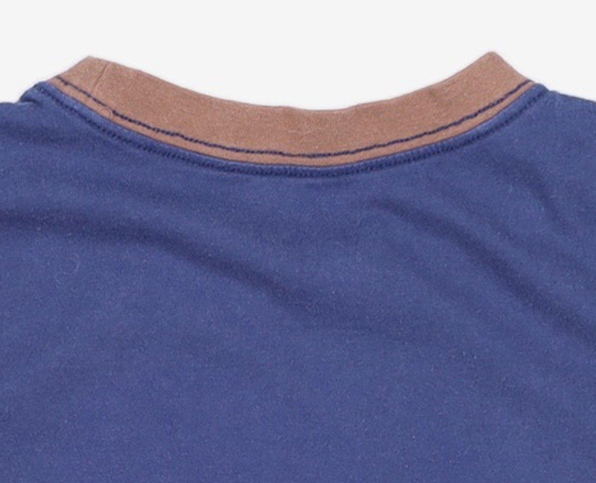 브라운브레스(BROWNBREATH) W EMBLEM RINGER TEE - NAVY M