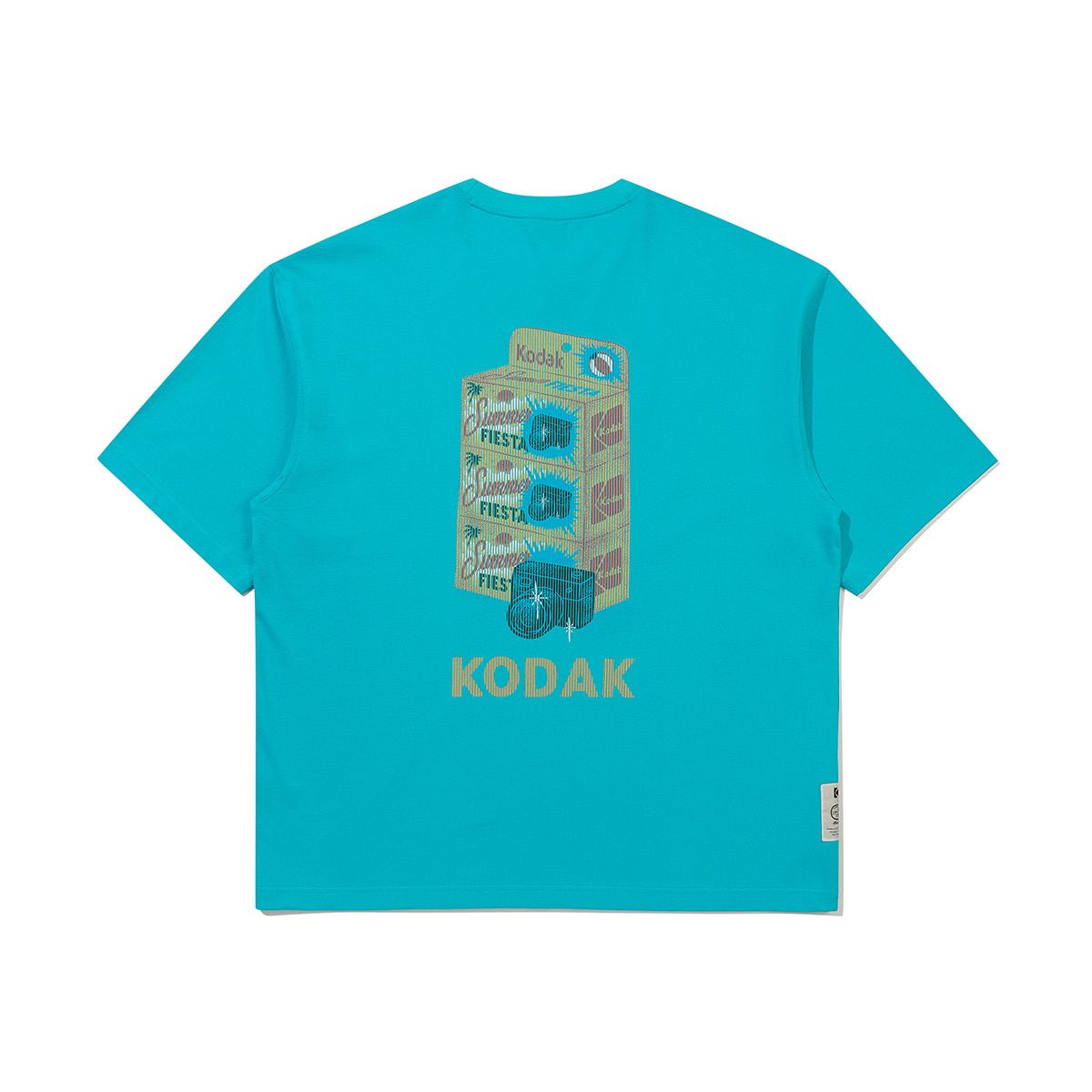 코닥(KODAK) [알란베리리스] 세이코닥 핫썸머 아스킨 반팔티셔츠 MINT GREEN