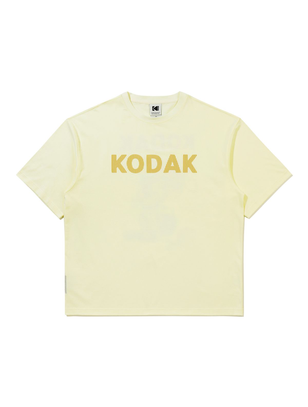 코닥(KODAK) [알란베리리스] 세이코닥 핫썸머 아스킨 반팔티셔츠 IVORY