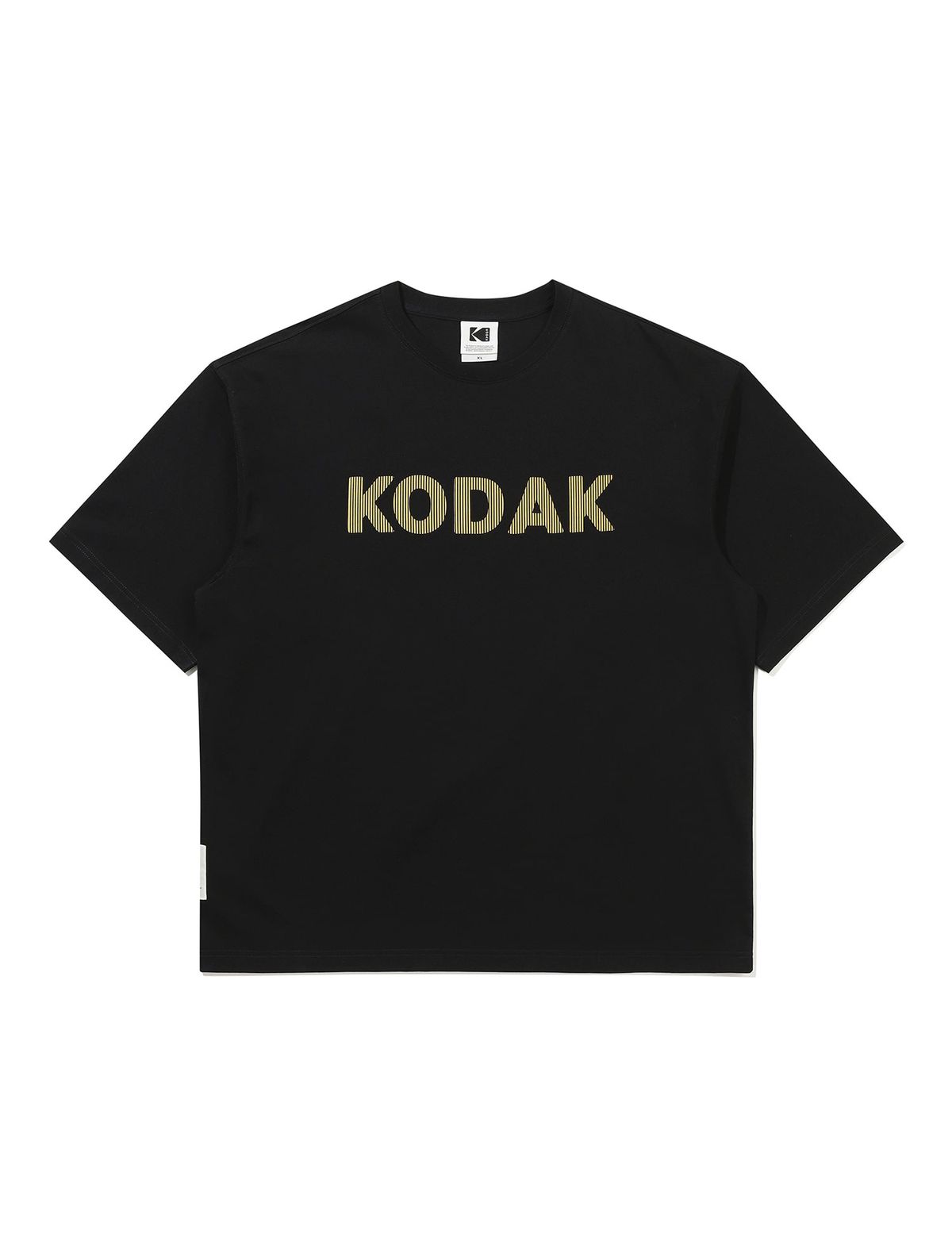 코닥(KODAK) [알란베리리스] 세이코닥 핫썸머 아스킨 반팔티셔츠 BLACK