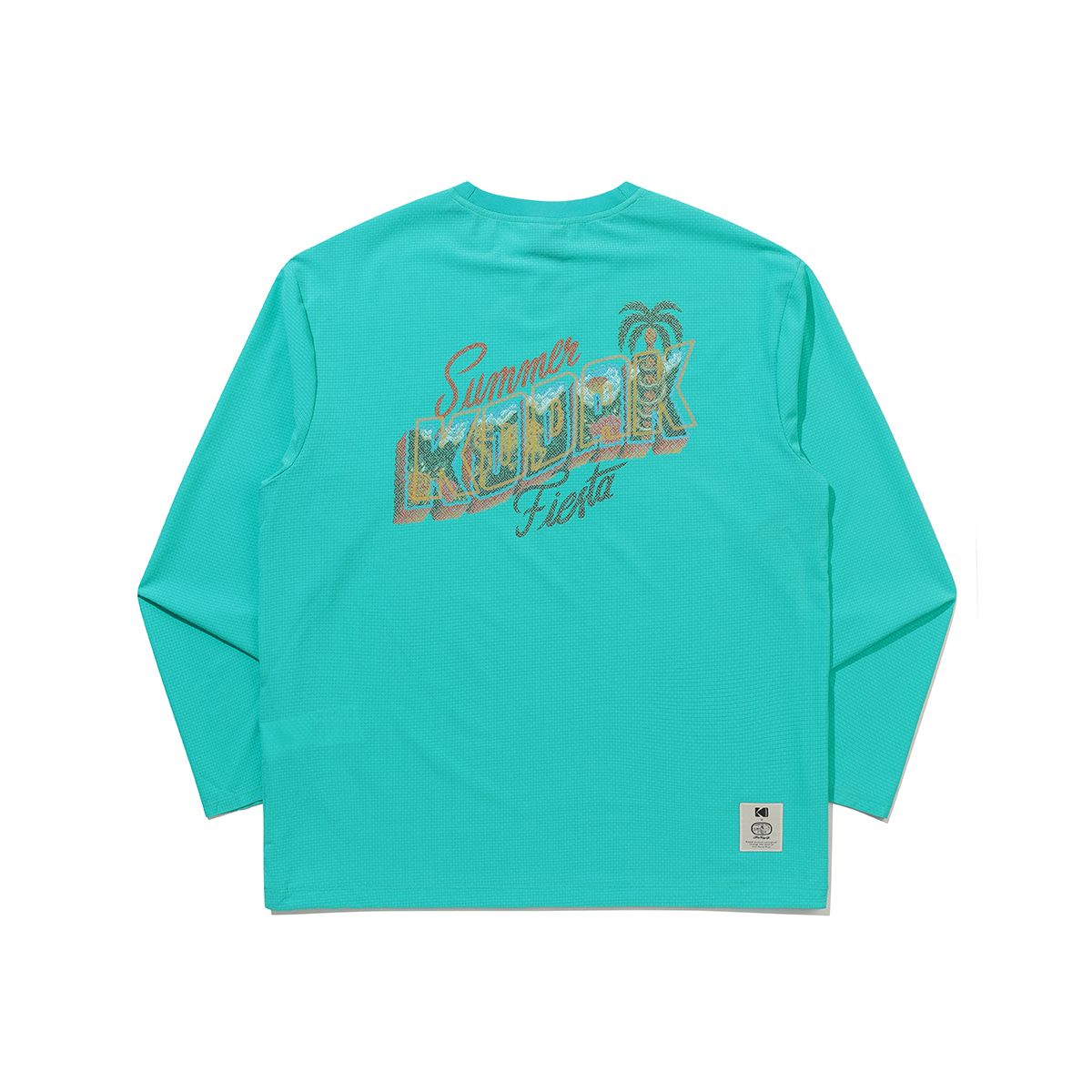 코닥(KODAK) [알란베리리스] 세이코닥 에어홀 긴팔티셔츠 MINT GREEN