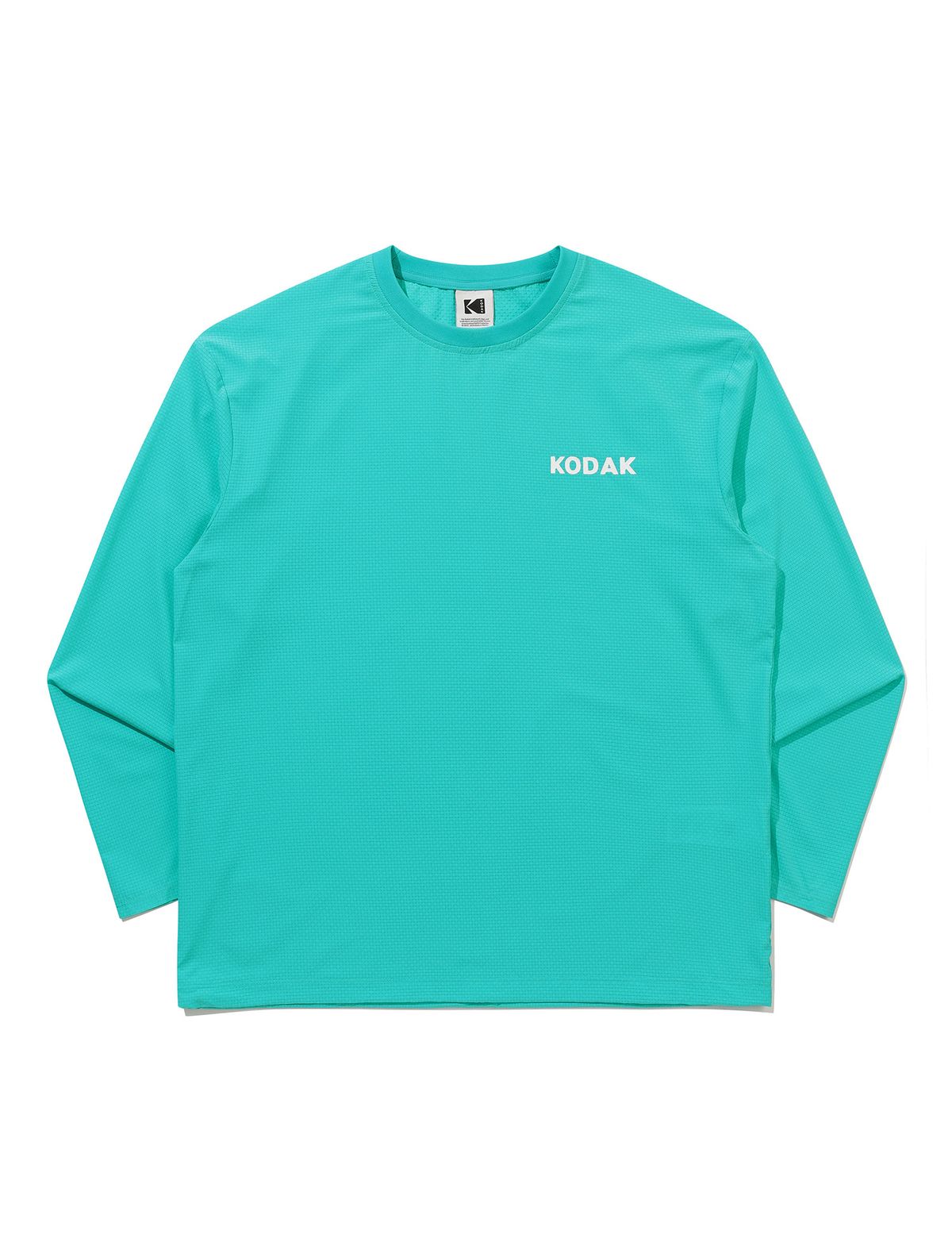 코닥(KODAK) [알란베리리스] 세이코닥 에어홀 긴팔티셔츠 MINT GREEN