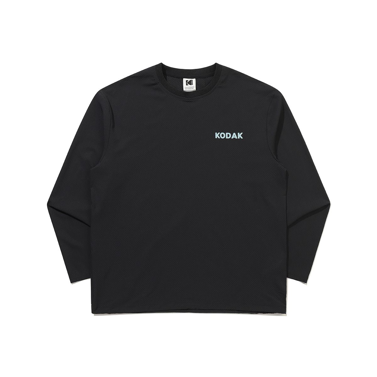 코닥(KODAK) [알란베리리스] 세이코닥 에어홀 긴팔티셔츠 BLACK