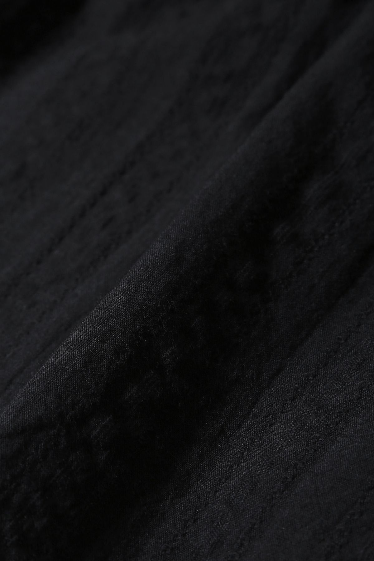 르몽생미셸(LE MONT ST MICHEL) Cotton Tiered Skirt_Black