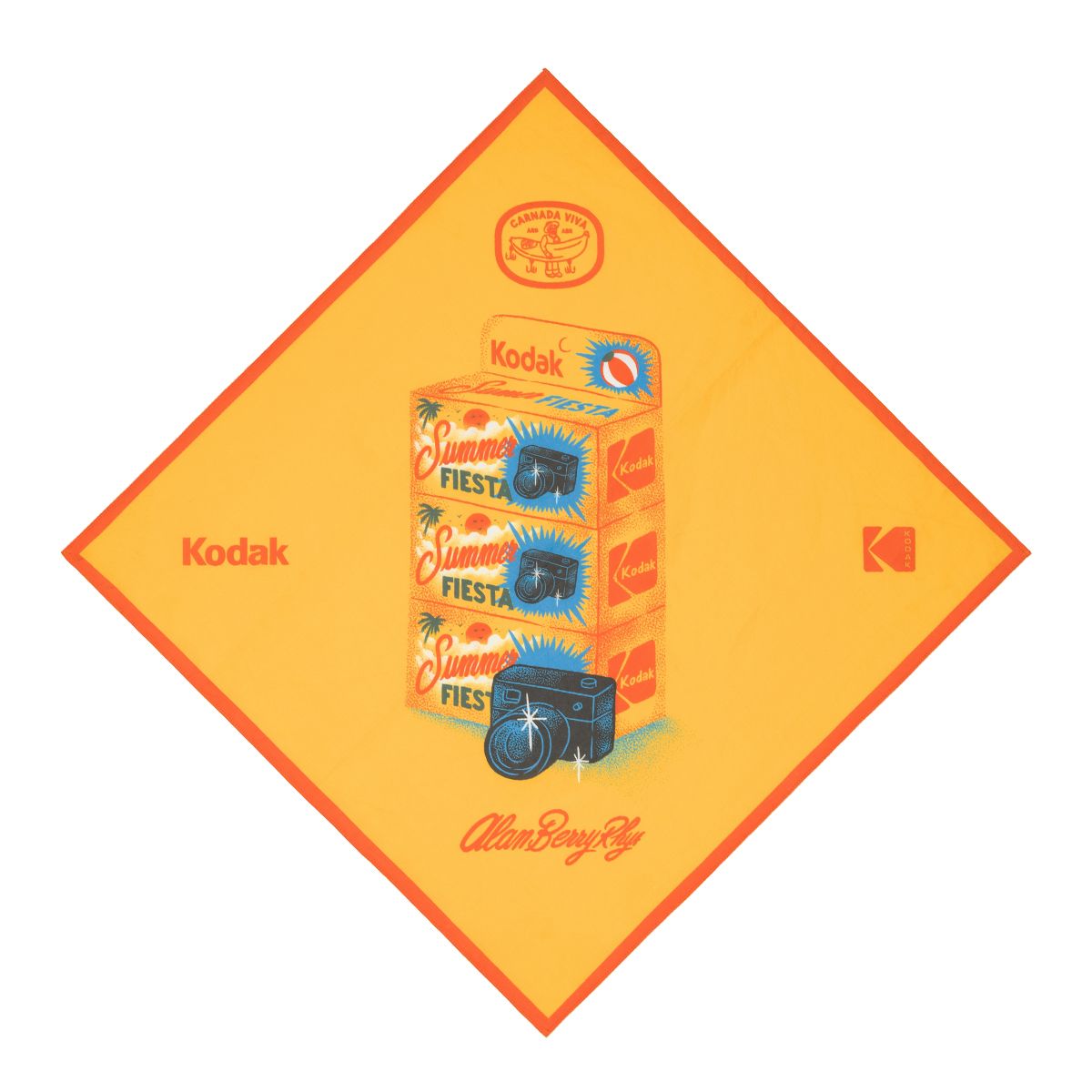 코닥(KODAK) [알란베리리스] 세이코닥 반다나 YELLOW