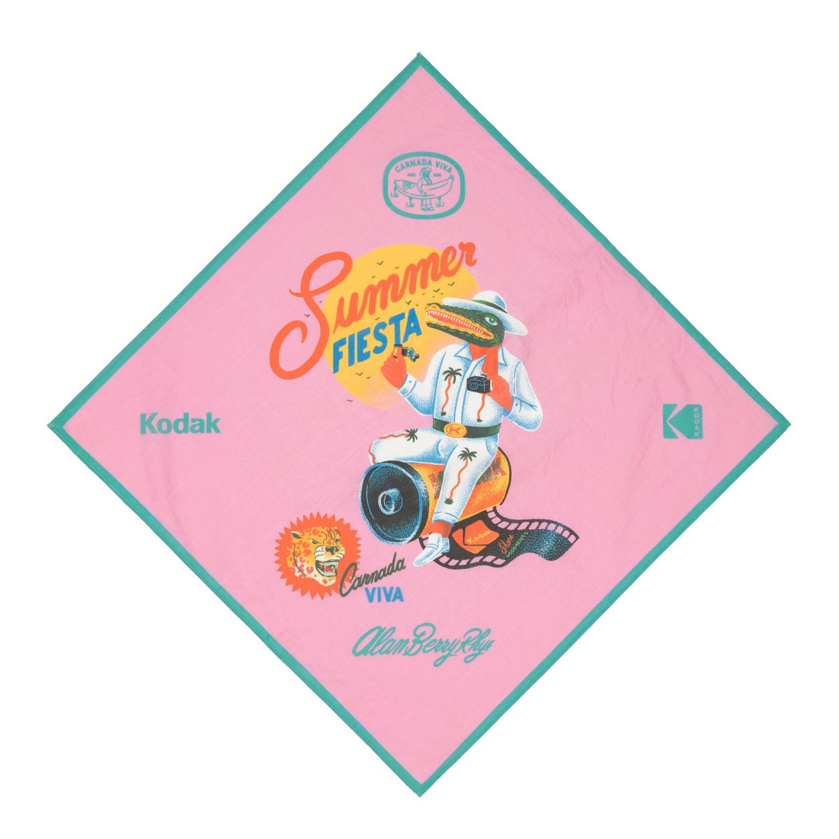 코닥(KODAK) [알란베리리스] 세이코닥 반다나 PINK