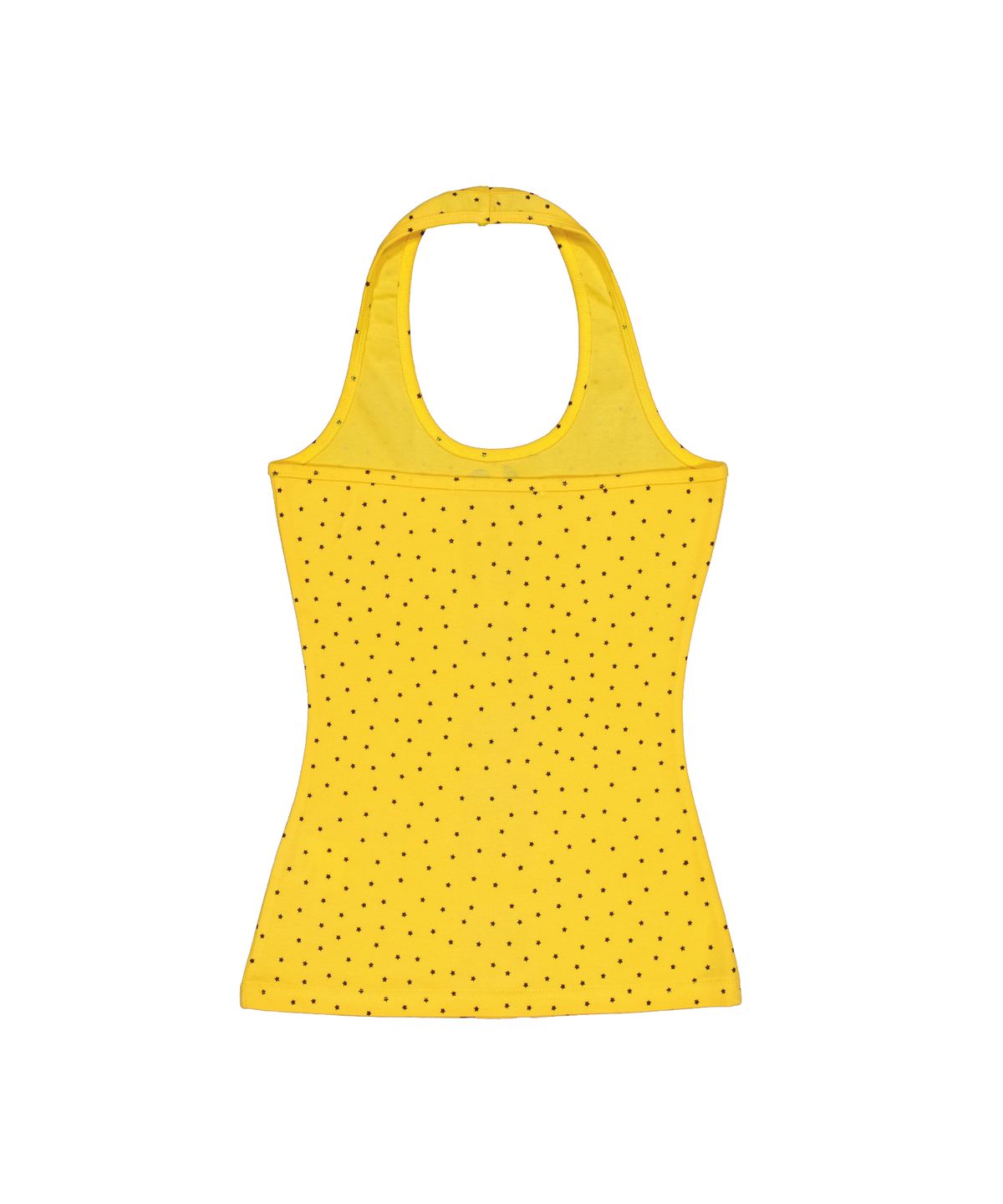 셋업이엑스이(SETUP-EXE) DOT LOGO HALTERNECK TOP / YELLOW