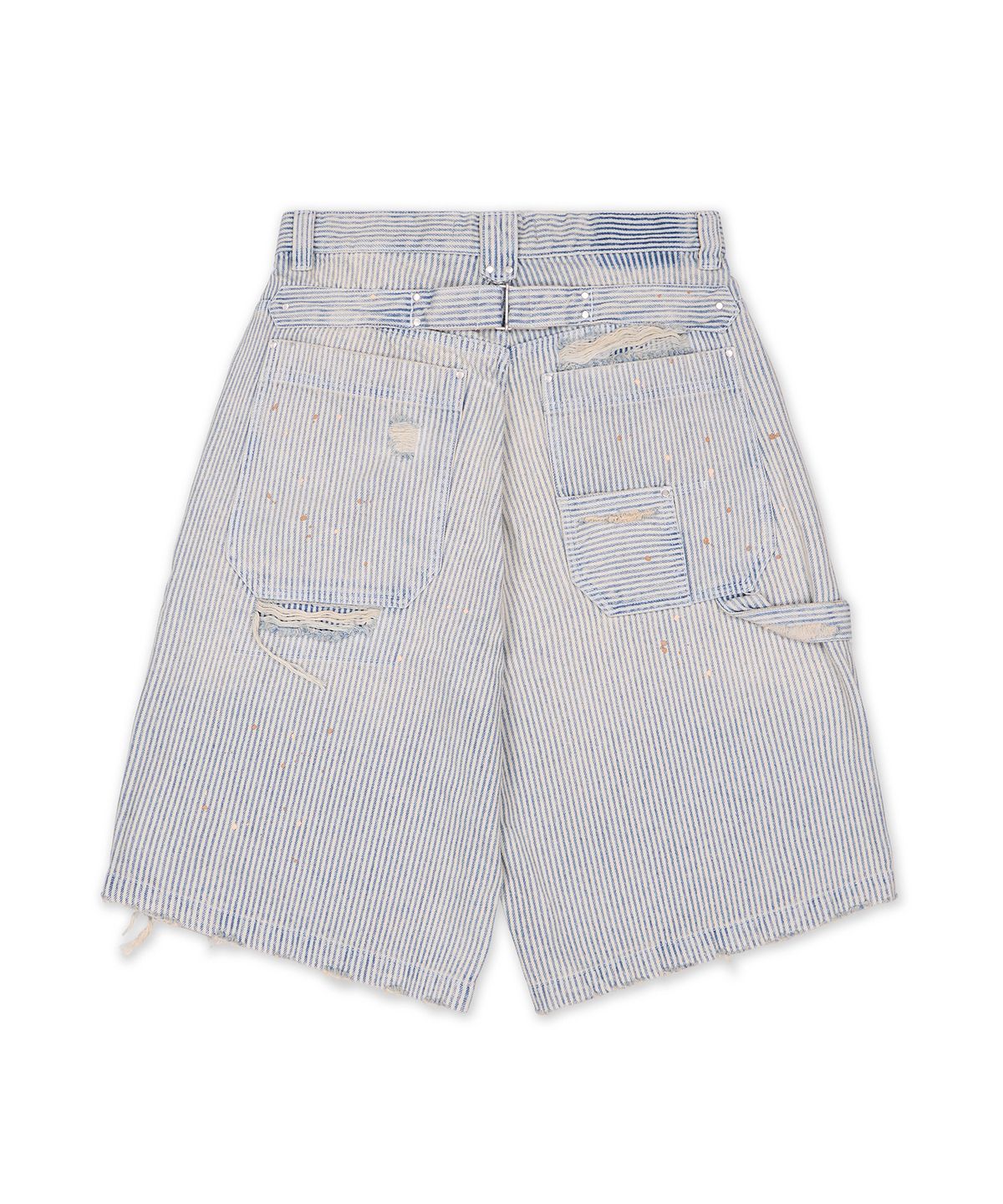 제이디드 런던(JADED LONDON) 핀스트라이프 카펜터 쇼츠 (PINSTRIPE CARPENTER JORTS)