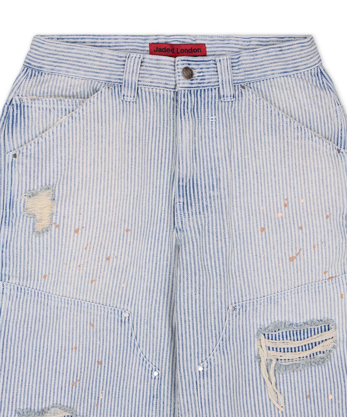 제이디드 런던(JADED LONDON) 핀스트라이프 카펜터 진 (PINSTRIPE CARPENTER JEANS)