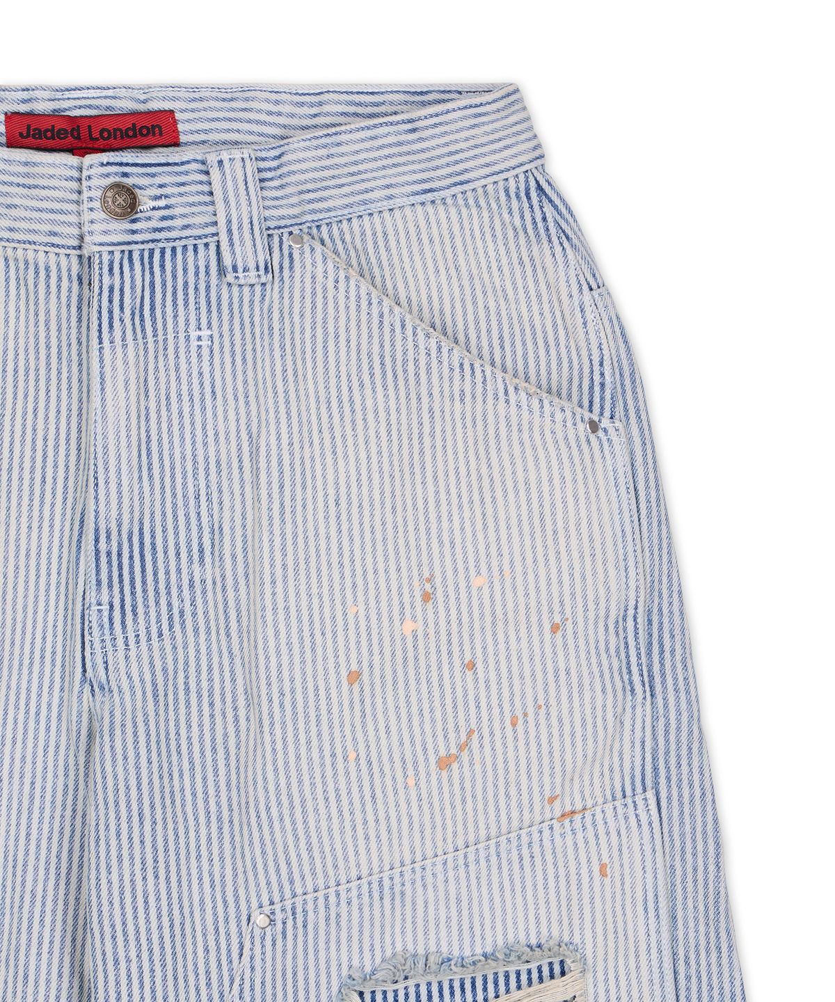 제이디드 런던(JADED LONDON) 핀스트라이프 카펜터 진 (PINSTRIPE CARPENTER JEANS)