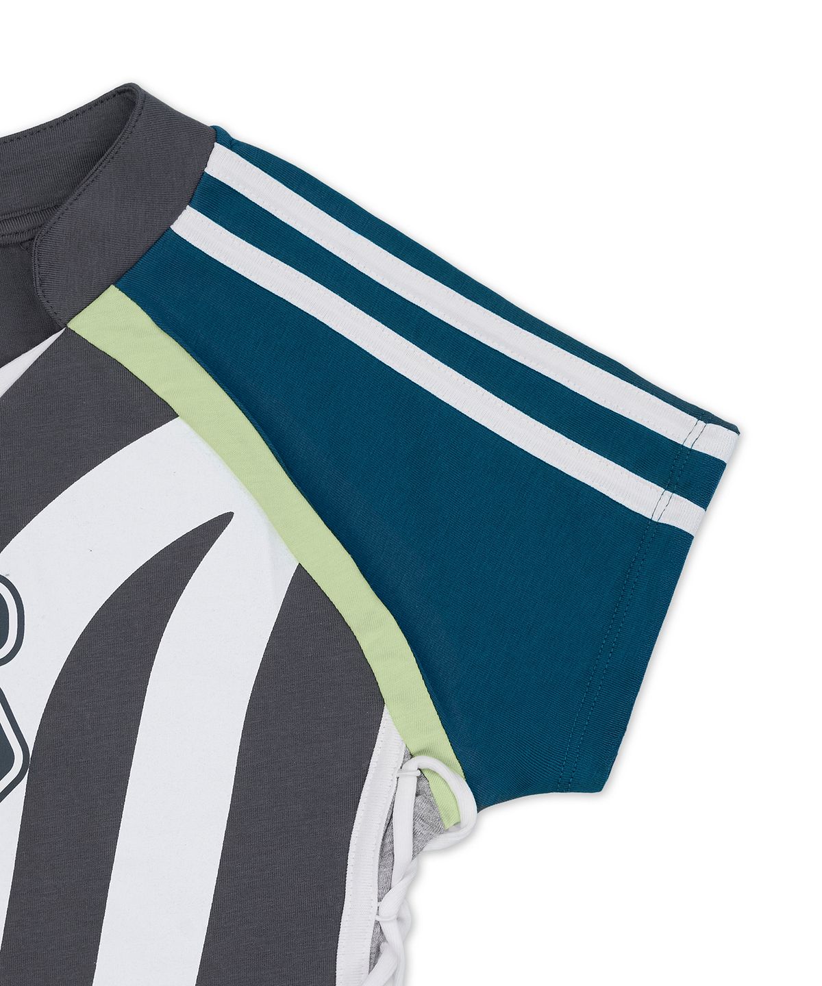 제이디드 런던(JADED LONDON) 레이스업 풋볼 베이비 티 (Lace Up Football Baby Tee)