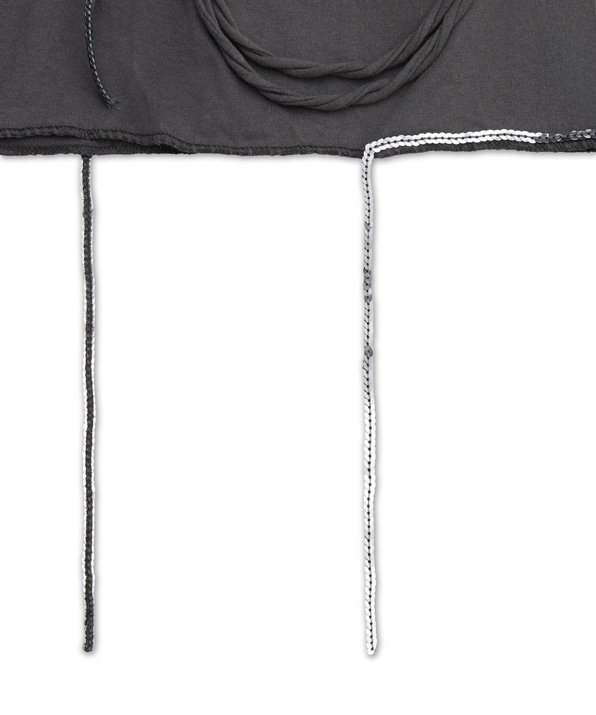 제이디드 런던(JADED LONDON) 시퀸 트림 브이넥 티 (Sequin Trim V Neck Tee)