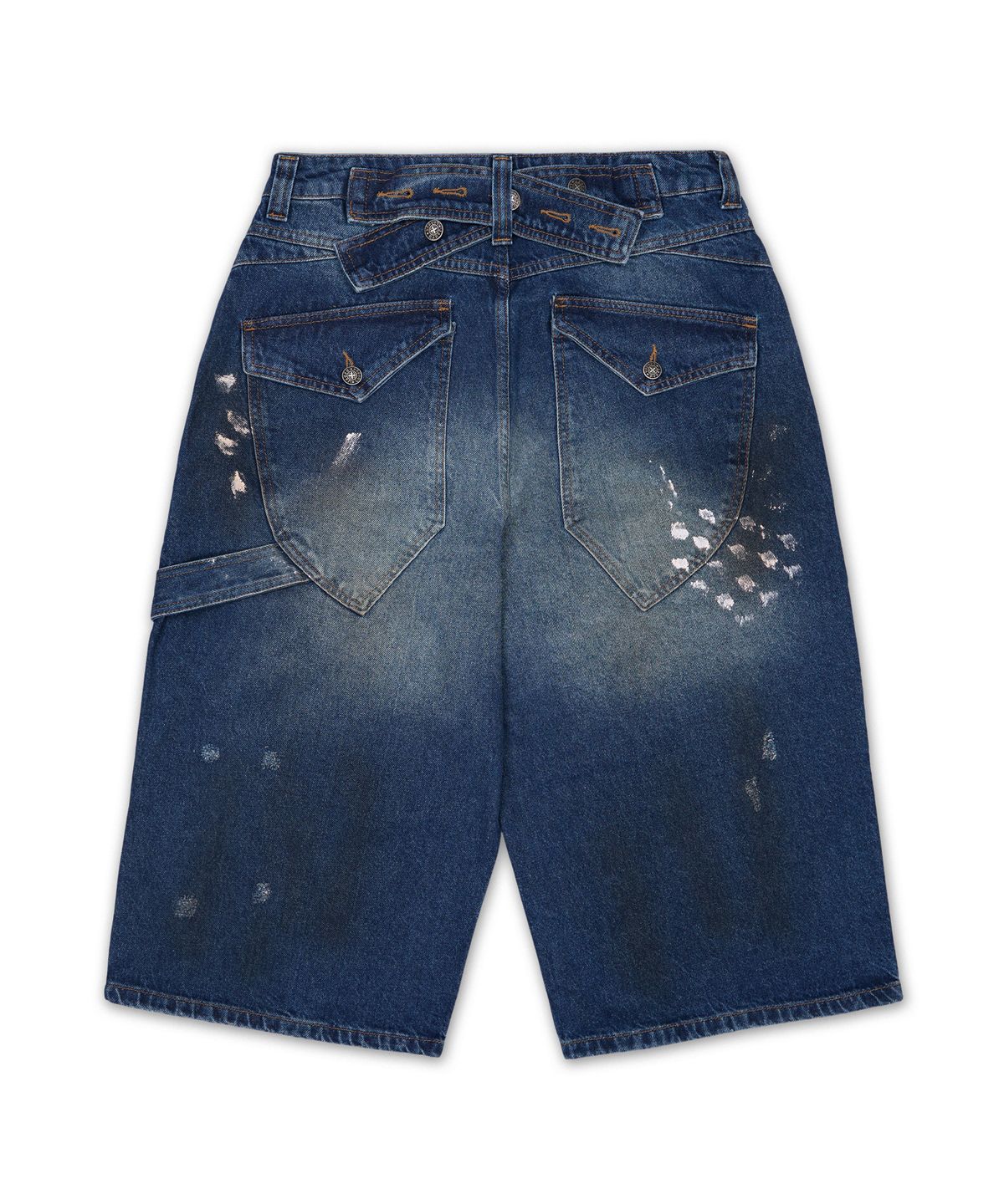 제이디드 런던(JADED LONDON) 페인티드 크롭드 XL 콜로서스 진 (Painted Cropped Xl Colossus Jeans)