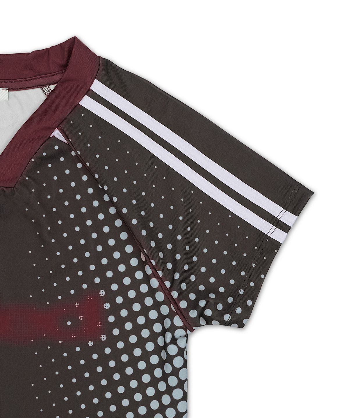 제이디드 런던(JADED LONDON) 일루전 프린트 풋볼 베이비 티 (Illusion Print Football Baby Tee)