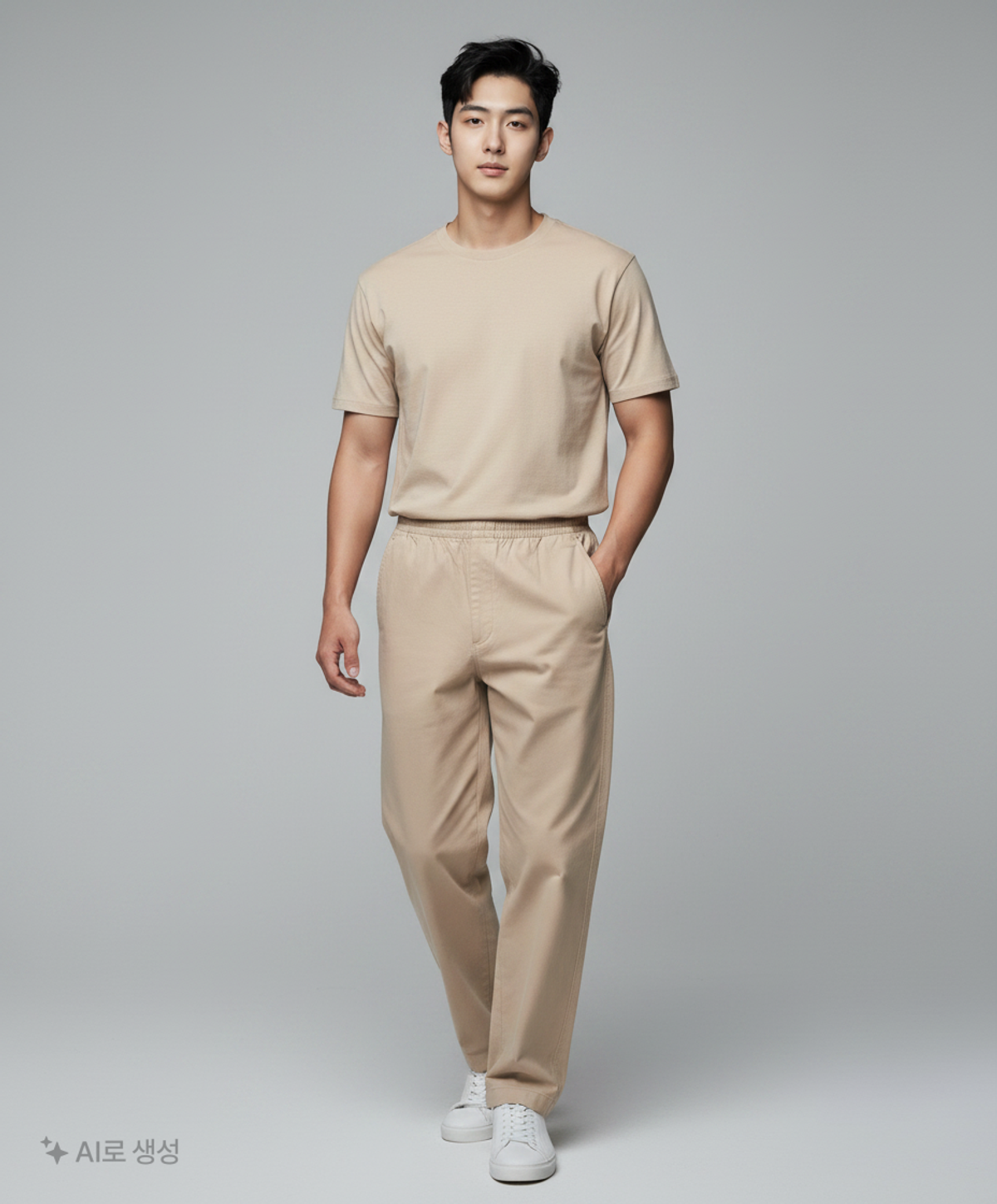 유니클로(UNIQLO) 코튼 팬츠 L