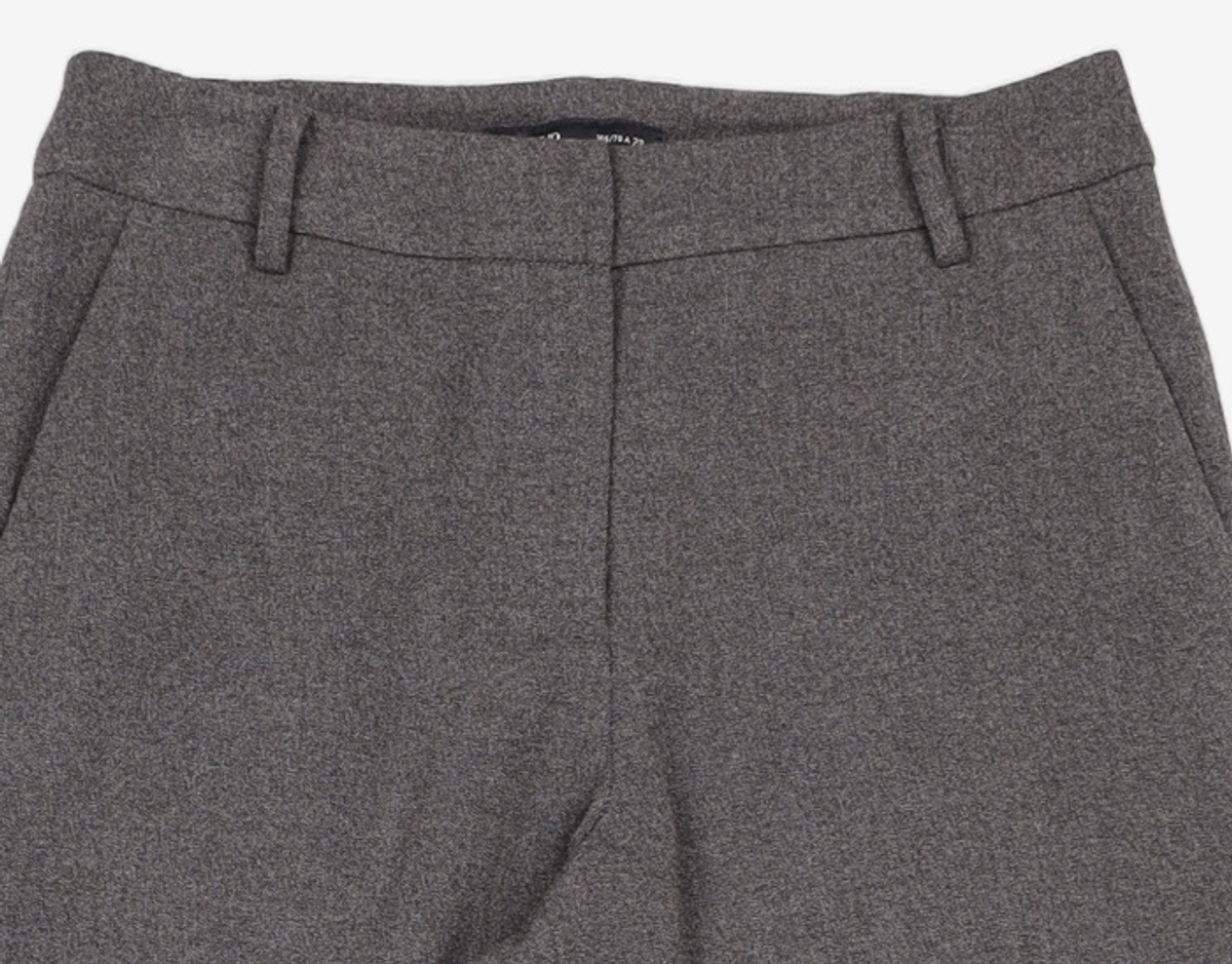 미쏘(MIXXO) 기모 9부 슬림핏 슬랙스 MIWTWC110A 28