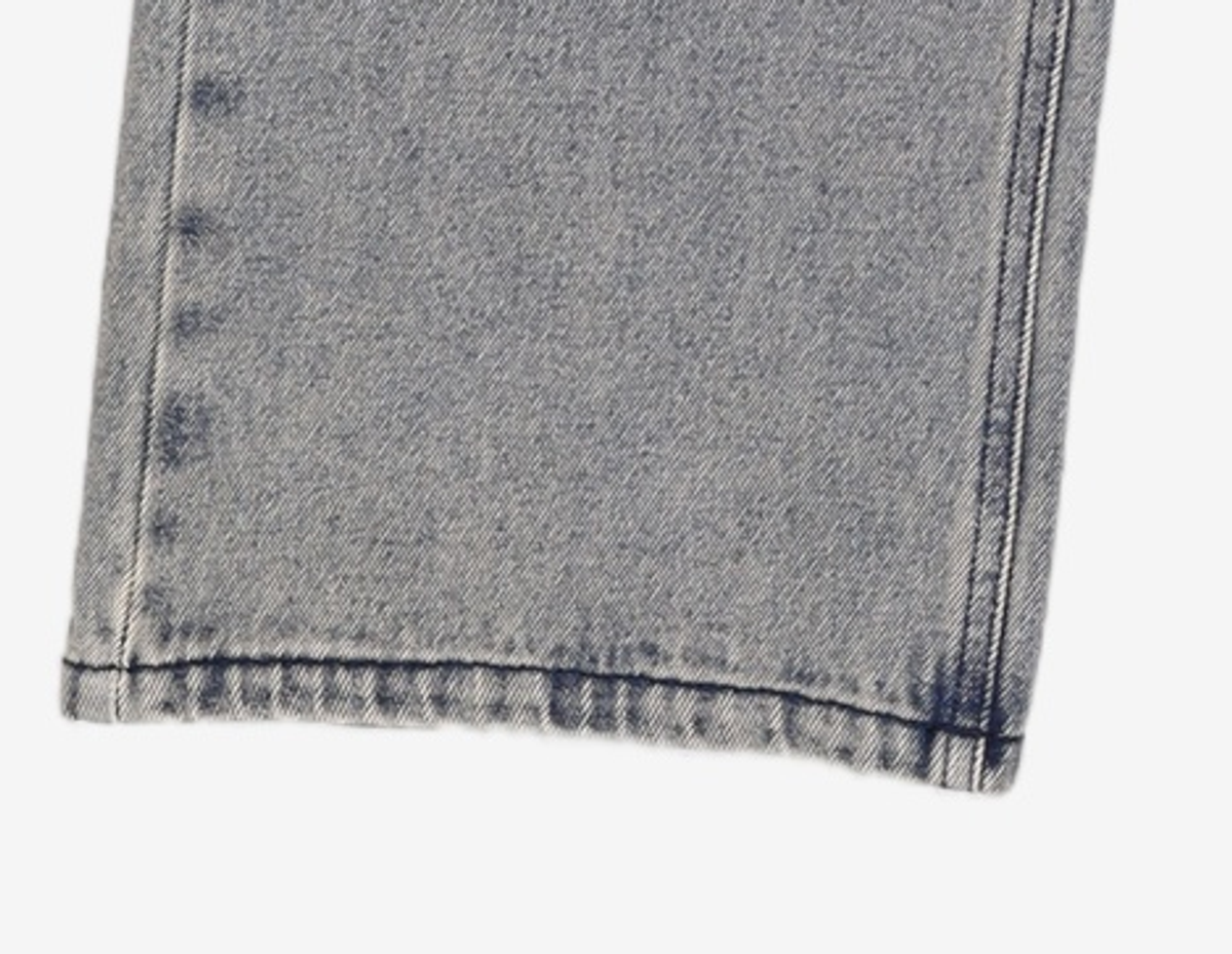 데케트(DECET) Mid Rise Wide Jeans DCPT027BlueSide 28