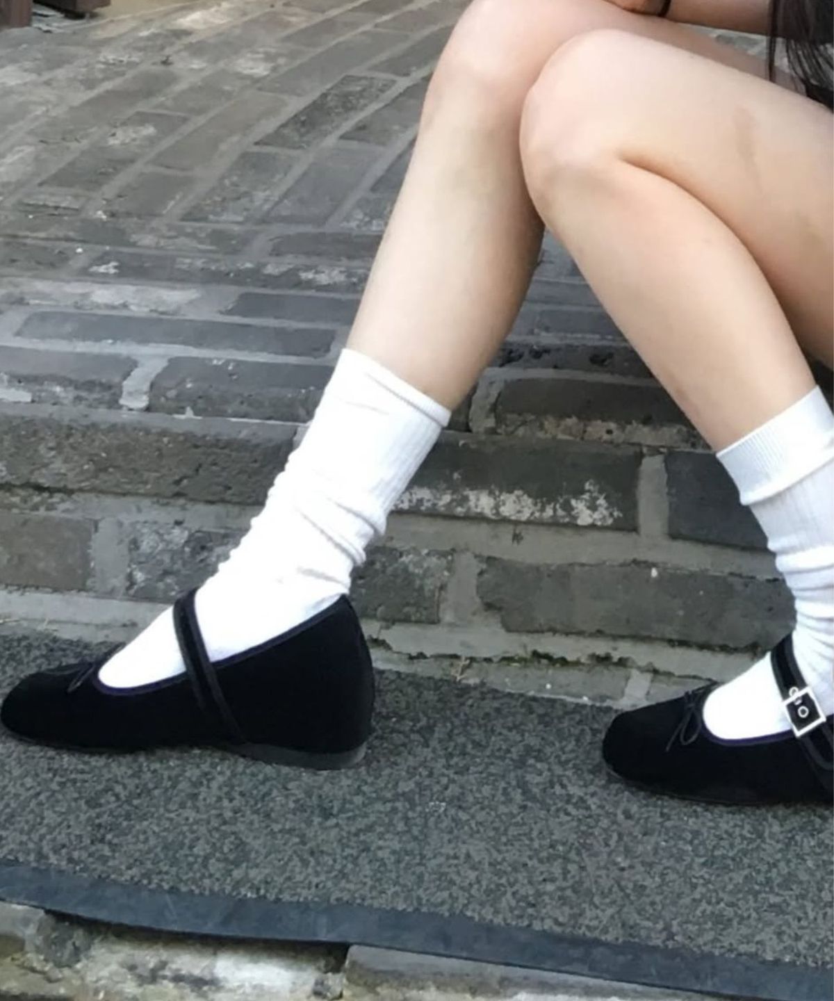 디퍼슈(DIFFERSHOE) 벨린 스퀘어 리본  메리제인 5CM [블랙]