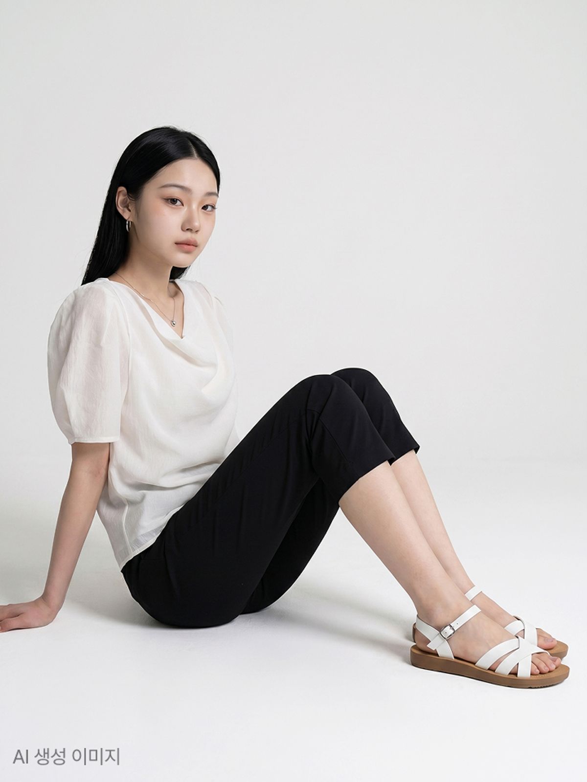 슈펜(SHOOPEN) [컴포트] 스트랩 샌들 (2cm) HPWWNGS516